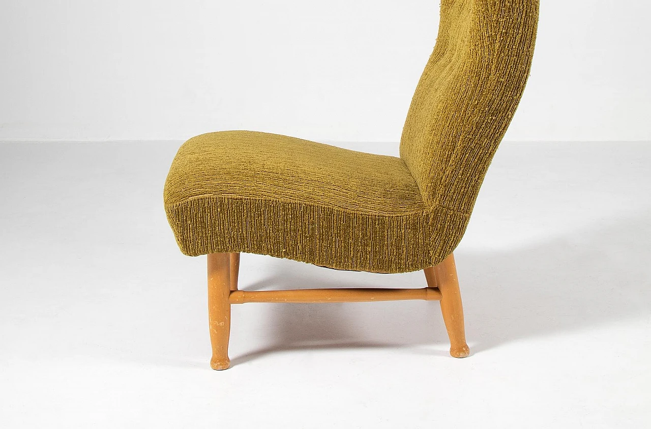 Lounge chair by Elias Svedberg for Nordiska Kompaniet, 1950s 5
