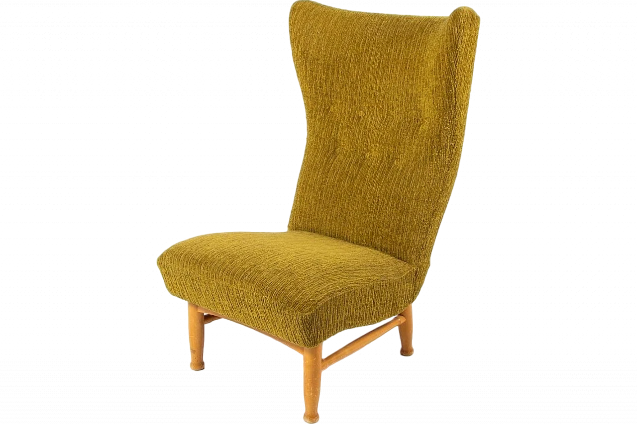 Lounge chair by Elias Svedberg for Nordiska Kompaniet, 1950s 7