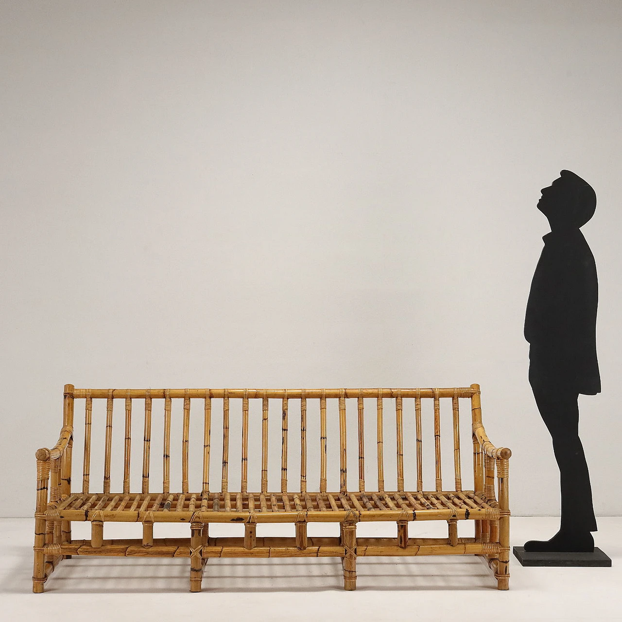 Divano in bambù, anni '60 2