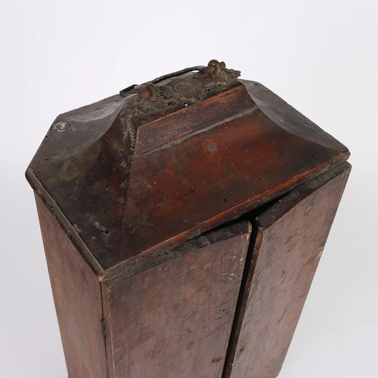 Altarino con ante in legno di pioppo decorato a mecca 7