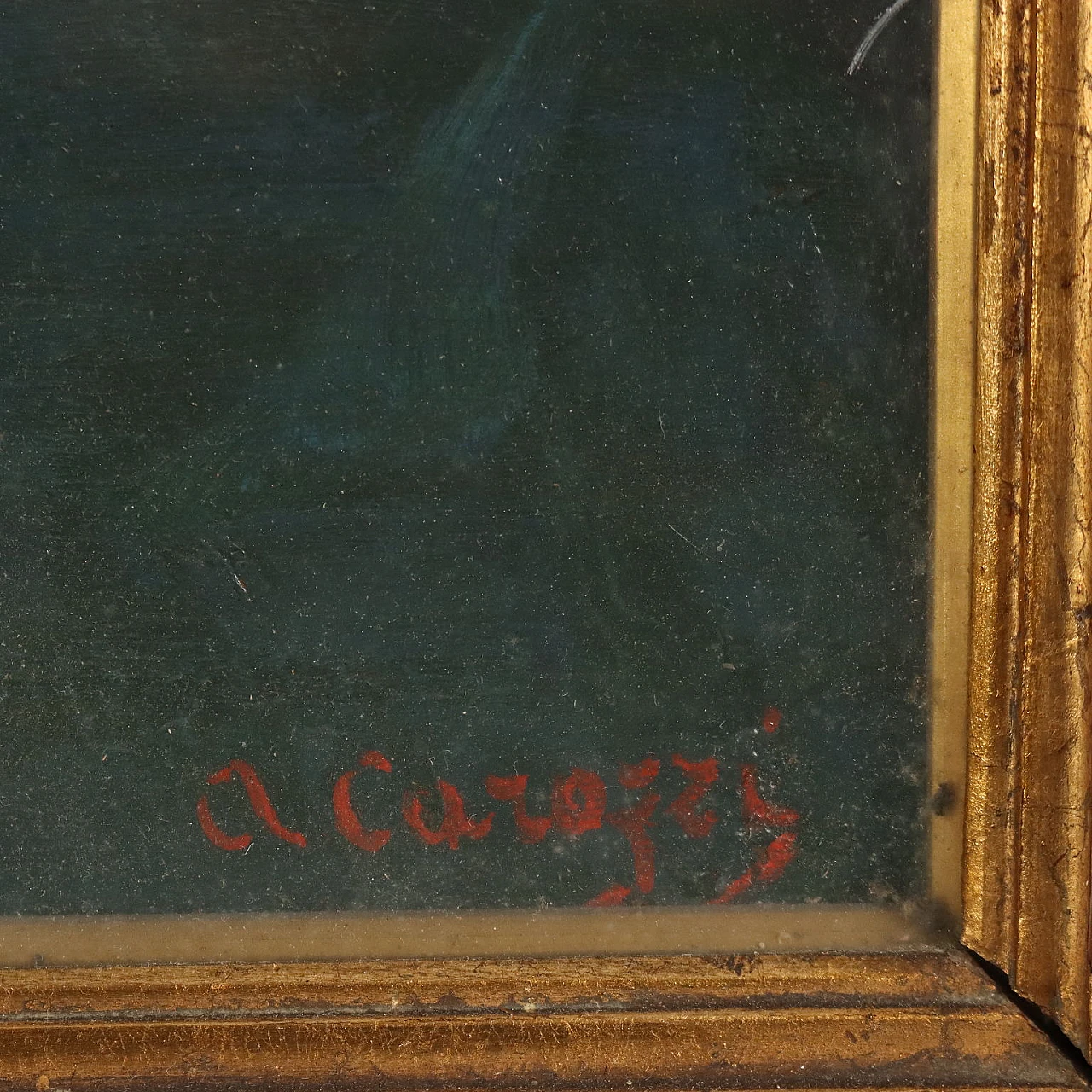 Adele Bossi Carozzi, Floral composition, oil on panel 6