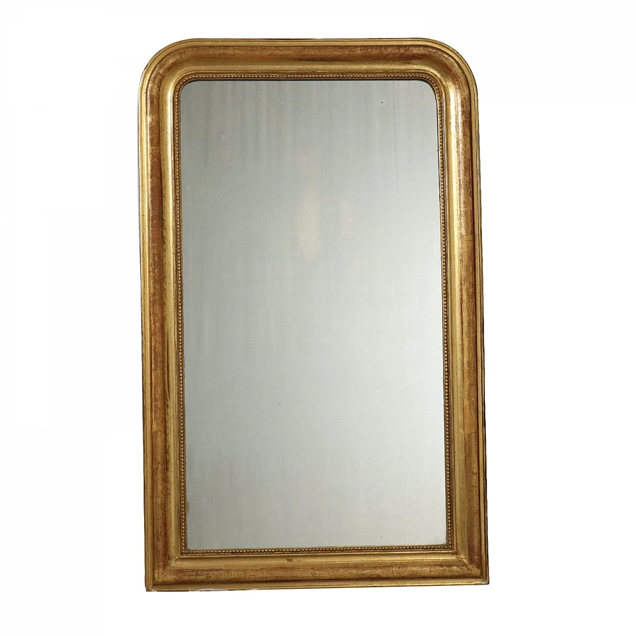 Louis Philippe mirror with gilded poplar frame, 19th century 1