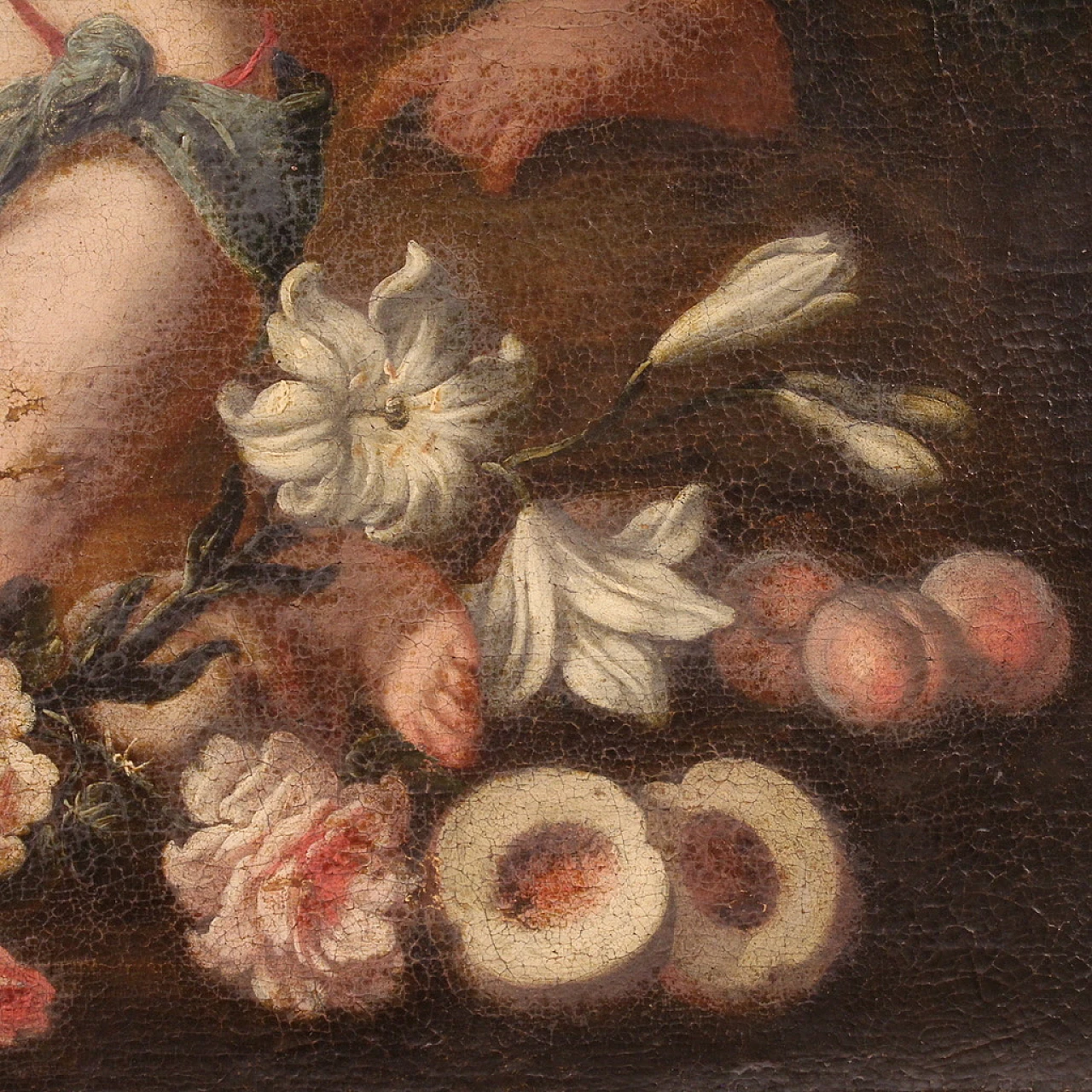 Italian painting Game of Putti, 17th century 12