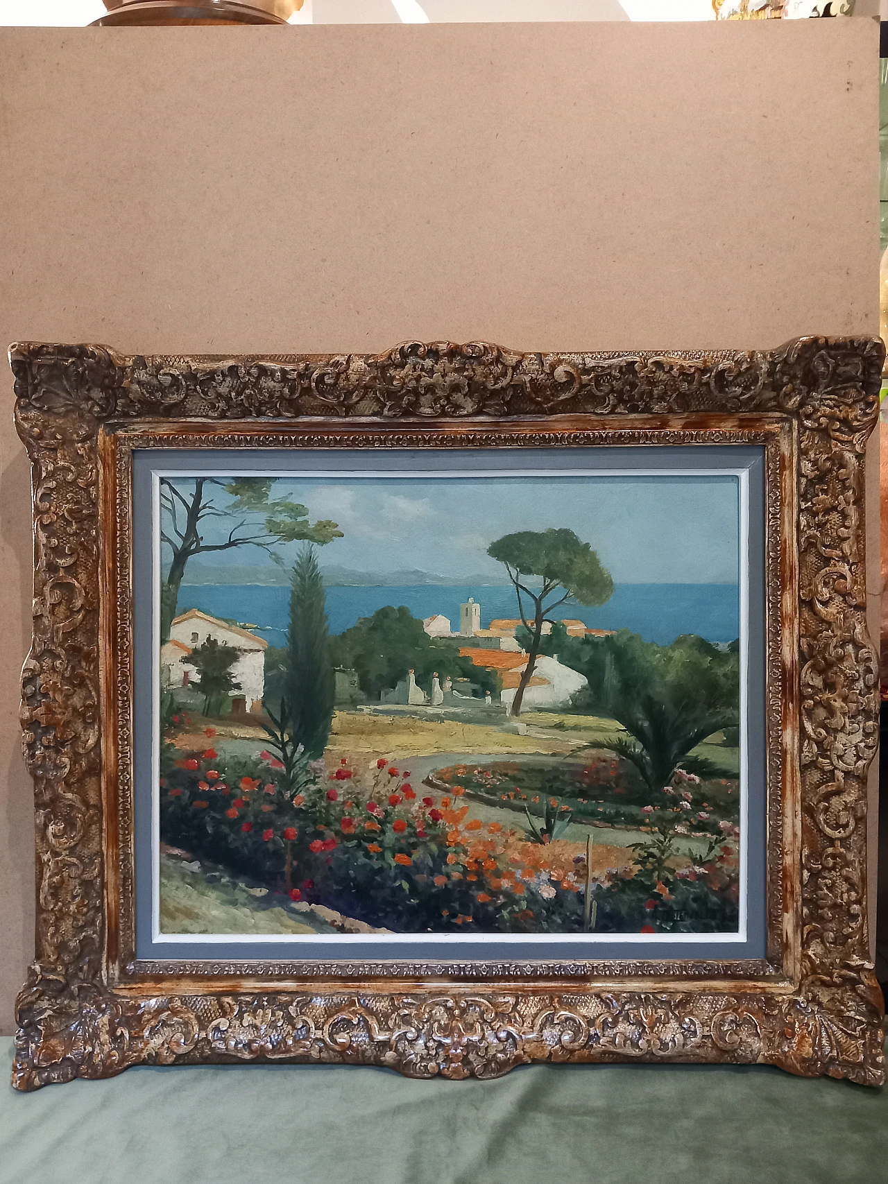August Costenoble, Paesaggio Costa Azzurra, Bruge, 1894-1976 1
