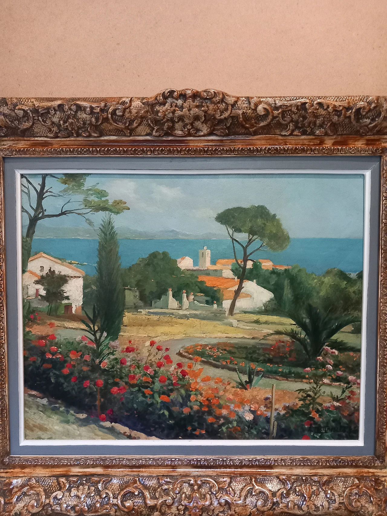 August Costenoble, Paesaggio Costa Azzurra, Bruge, 1894-1976 2
