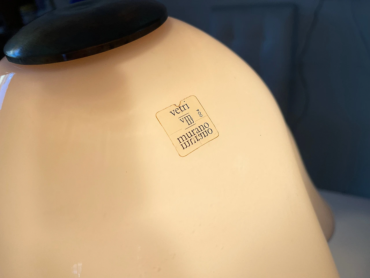 Lampada da tavolo in vetro Maestri di Murano, 1970 13