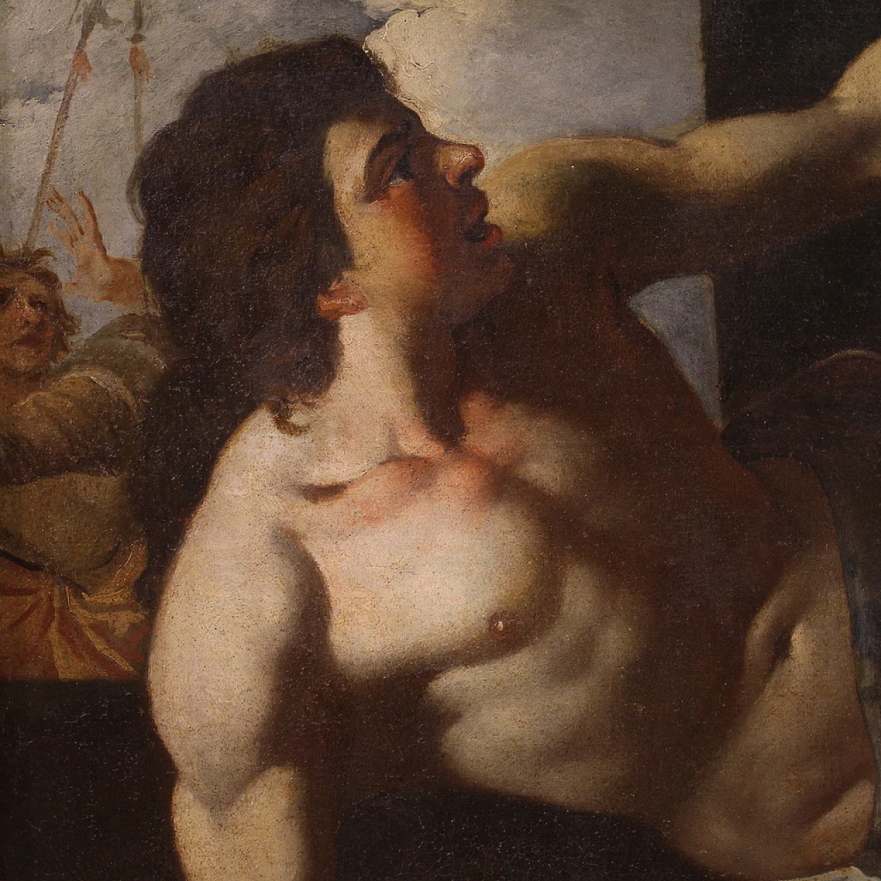 Grande coppia di dipinti italiani del XVII secolo 9