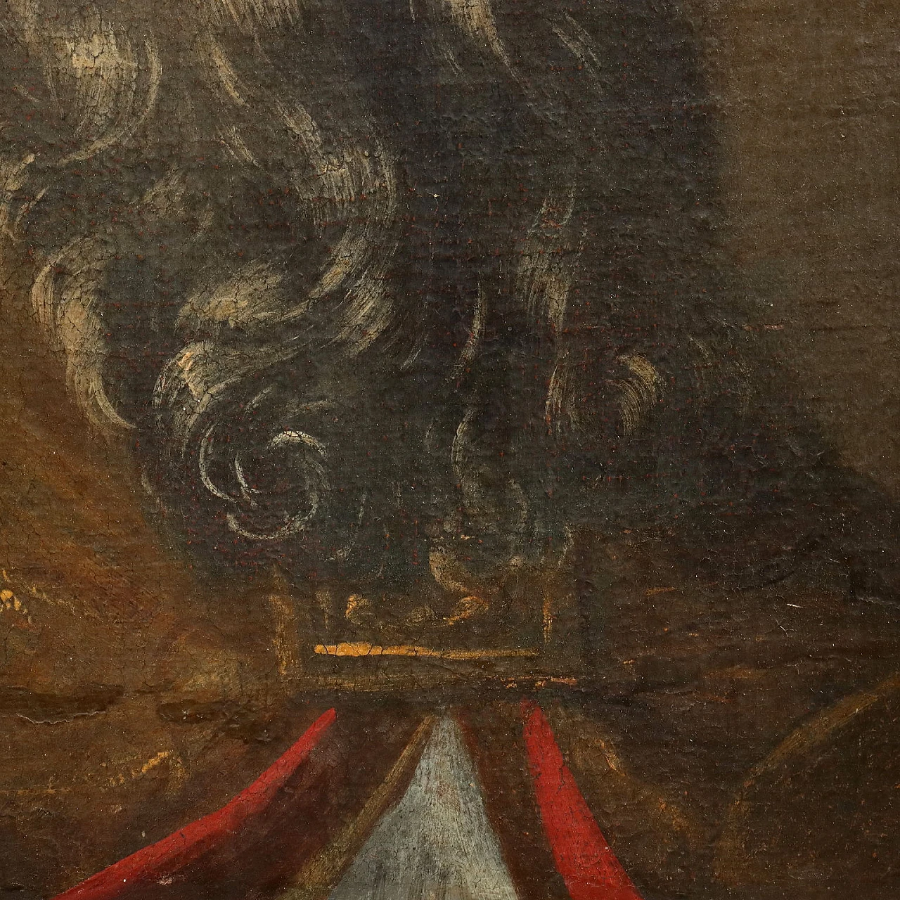 Volto di Santo, olio su tela, '600 4