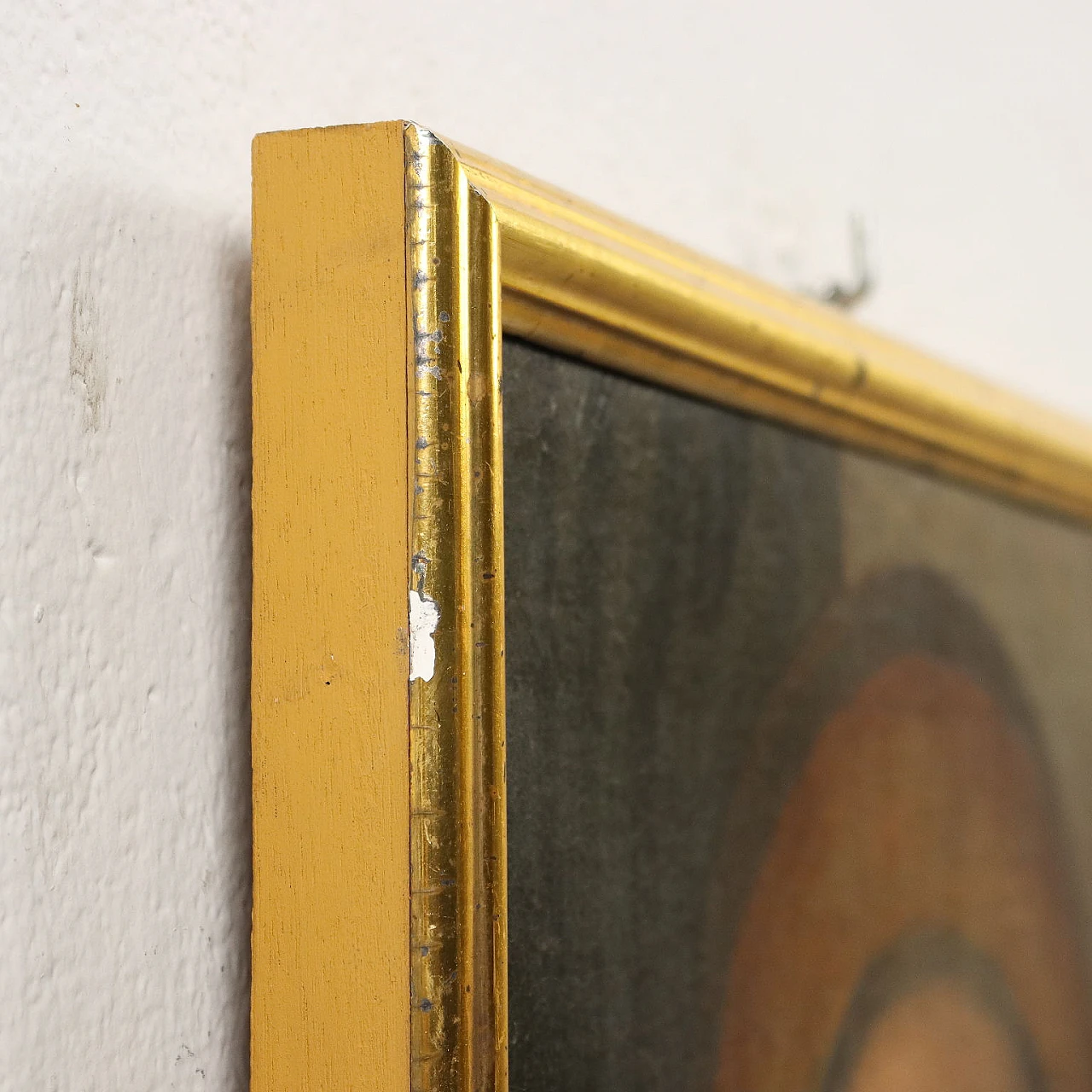 Volto di Santo, olio su tela, '600 7