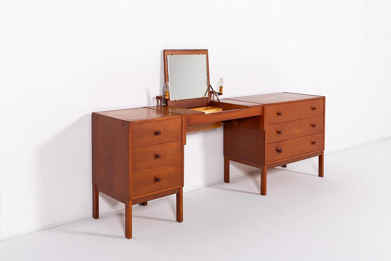 Mid-Century Modern Scandinavian Dressing Table, 1960s 1