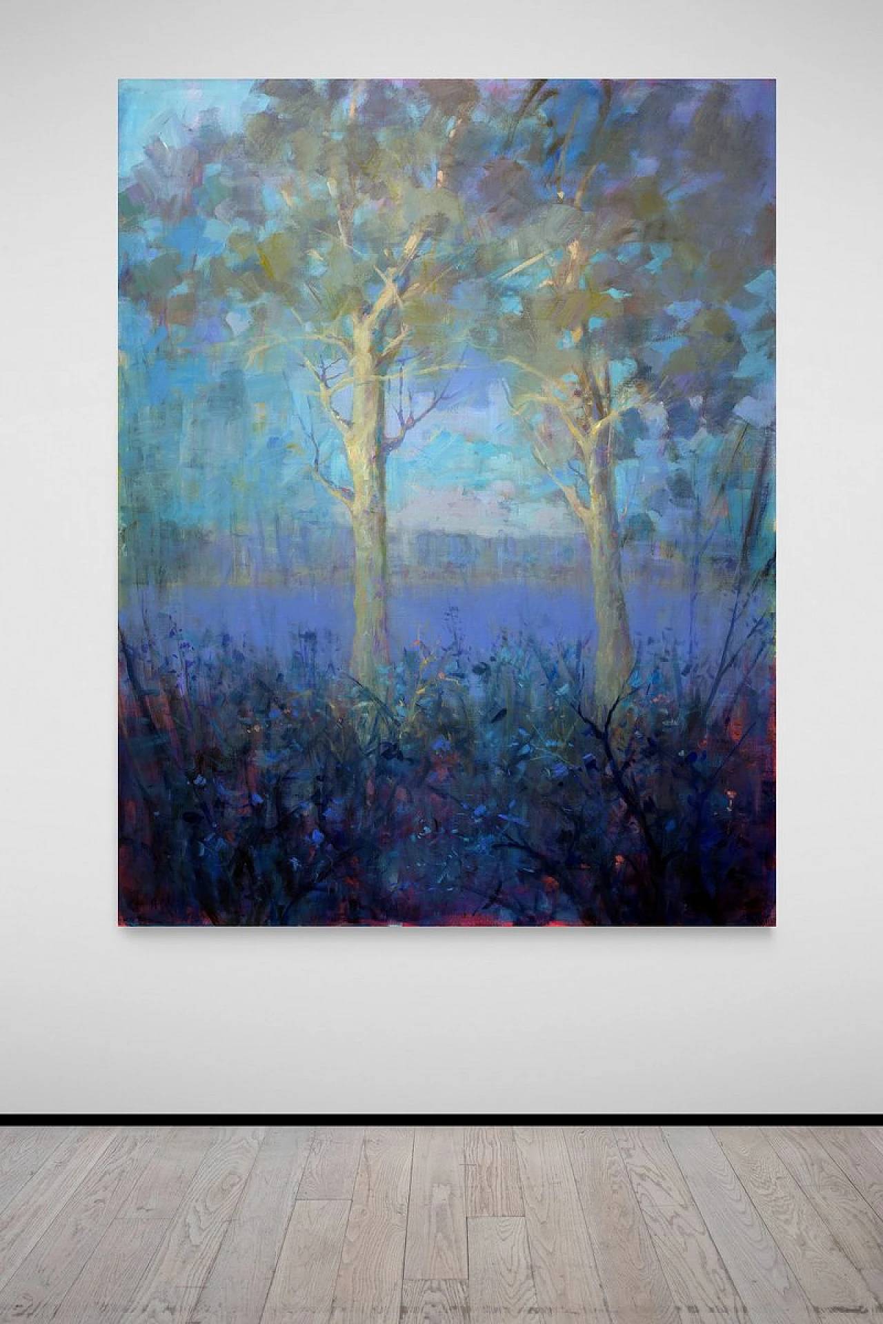 Alfonso Pragliola, Blue Metamorphosis, Olio su tela, 2021 2