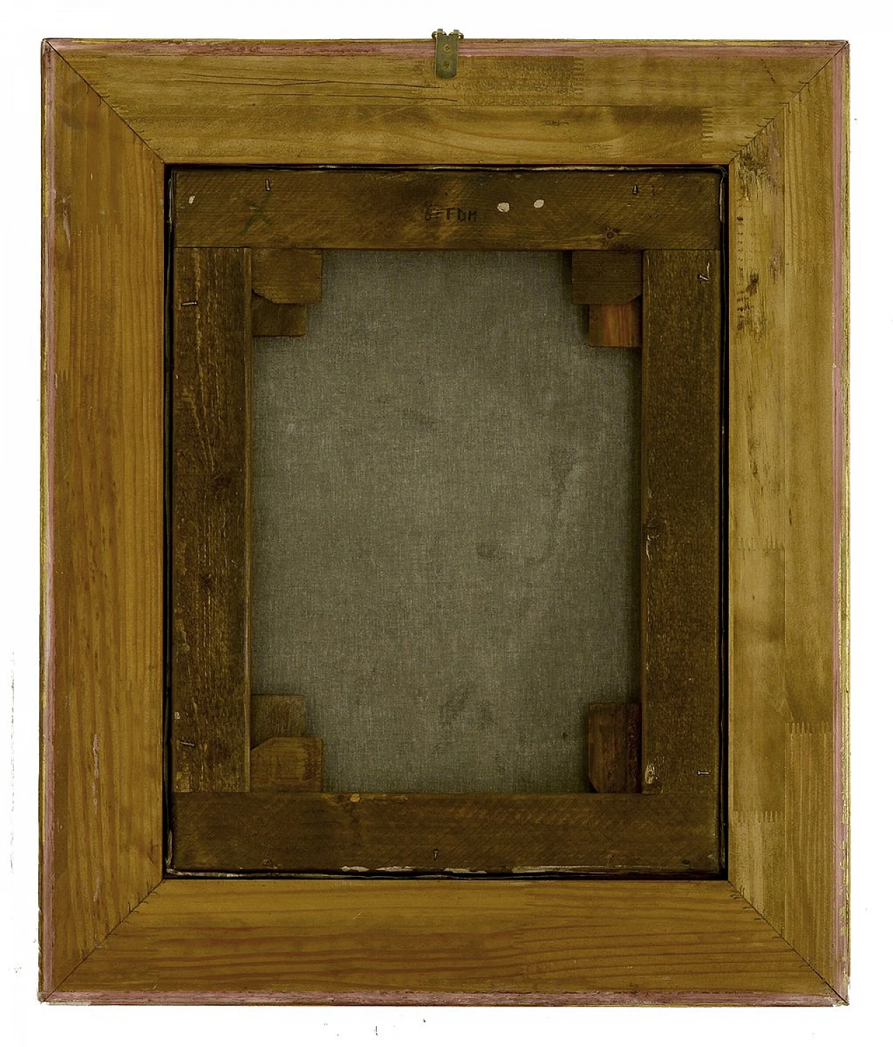 Ciro De Rosa, Testa di filosofo, Olio su tela, anni '90, Con cornice 4