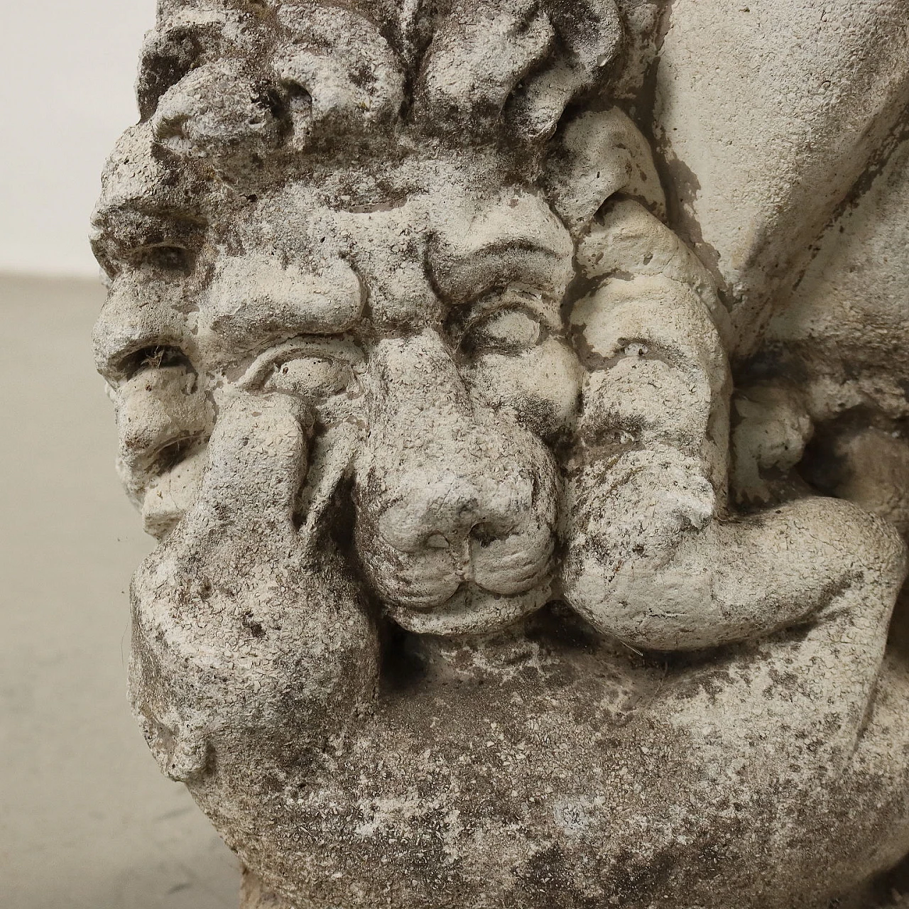 Scultura da giardino di Ercole in graniglia 8