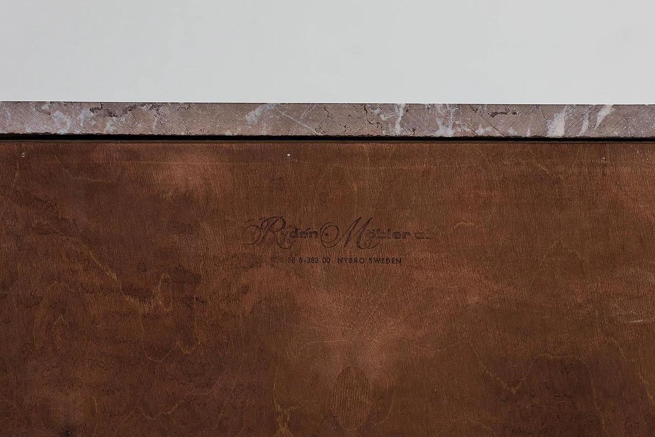 Comò impiallacciato in mogano, Francia, anni '30 12