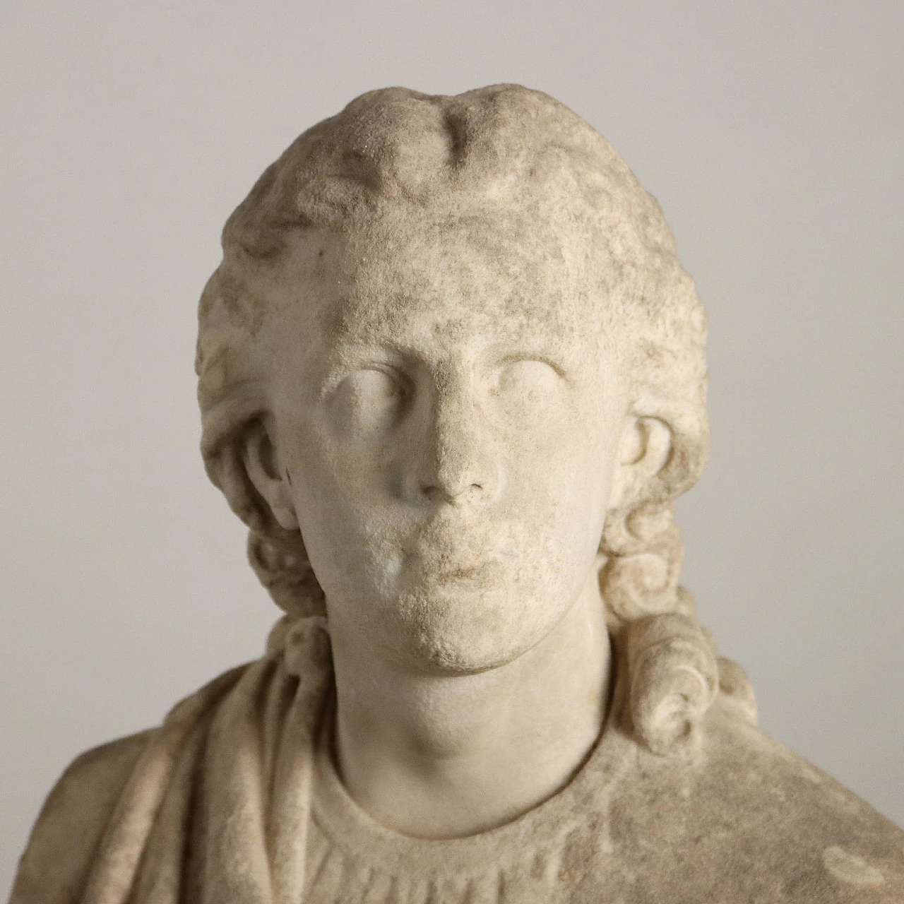 Filosofo, statua in Marmo bianco di Carrara, '800 4