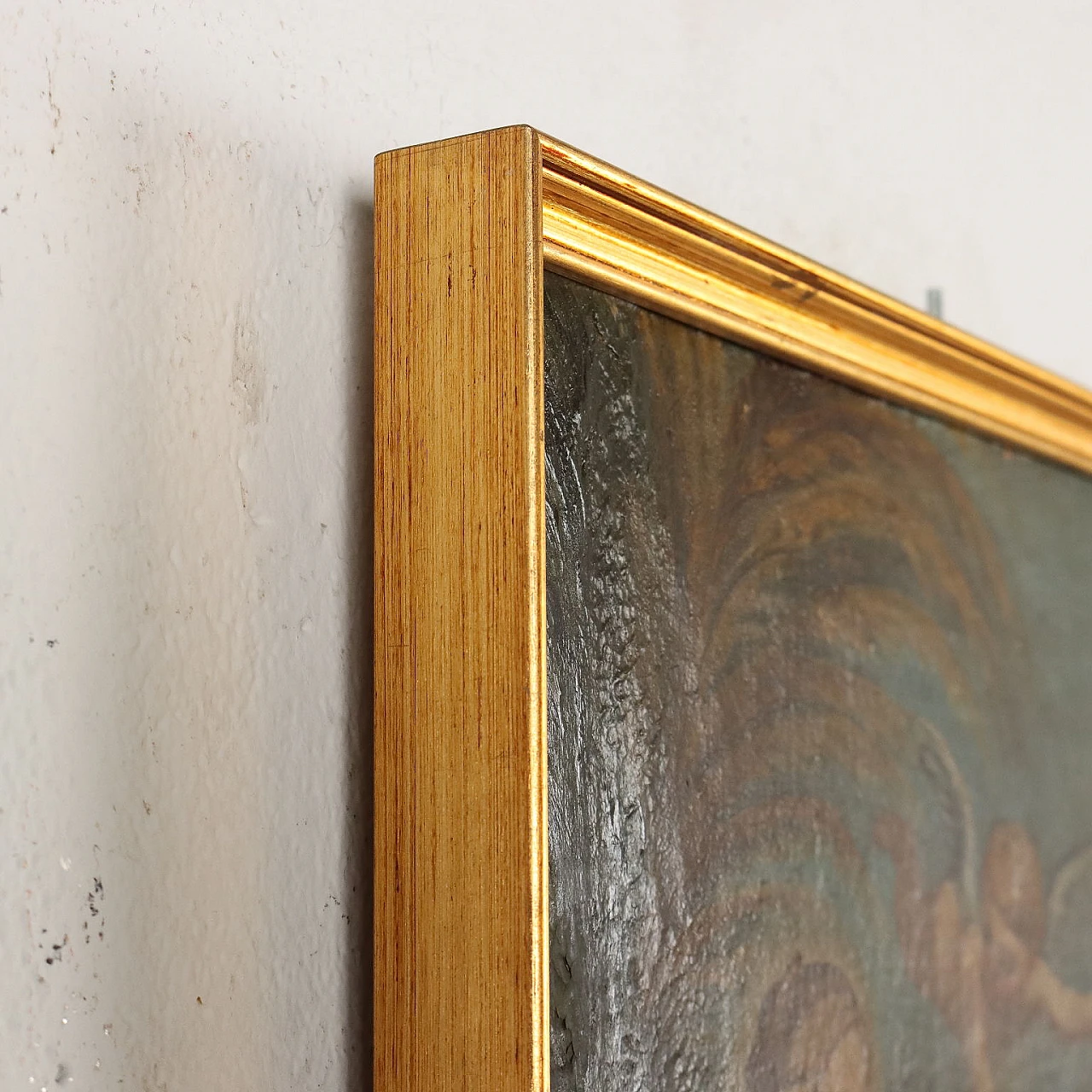 The flight into Egypt, oil on canvas, 18th century 8