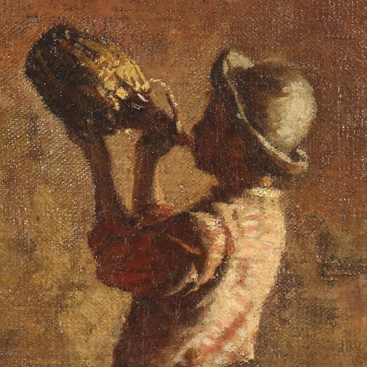 Elena Nobili, Scena familiare, olio su tela, '800 6