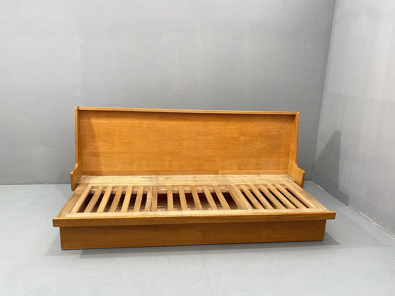 Divano letto pieghevole Mid Century, anni '60, Cecoslovacchia 2