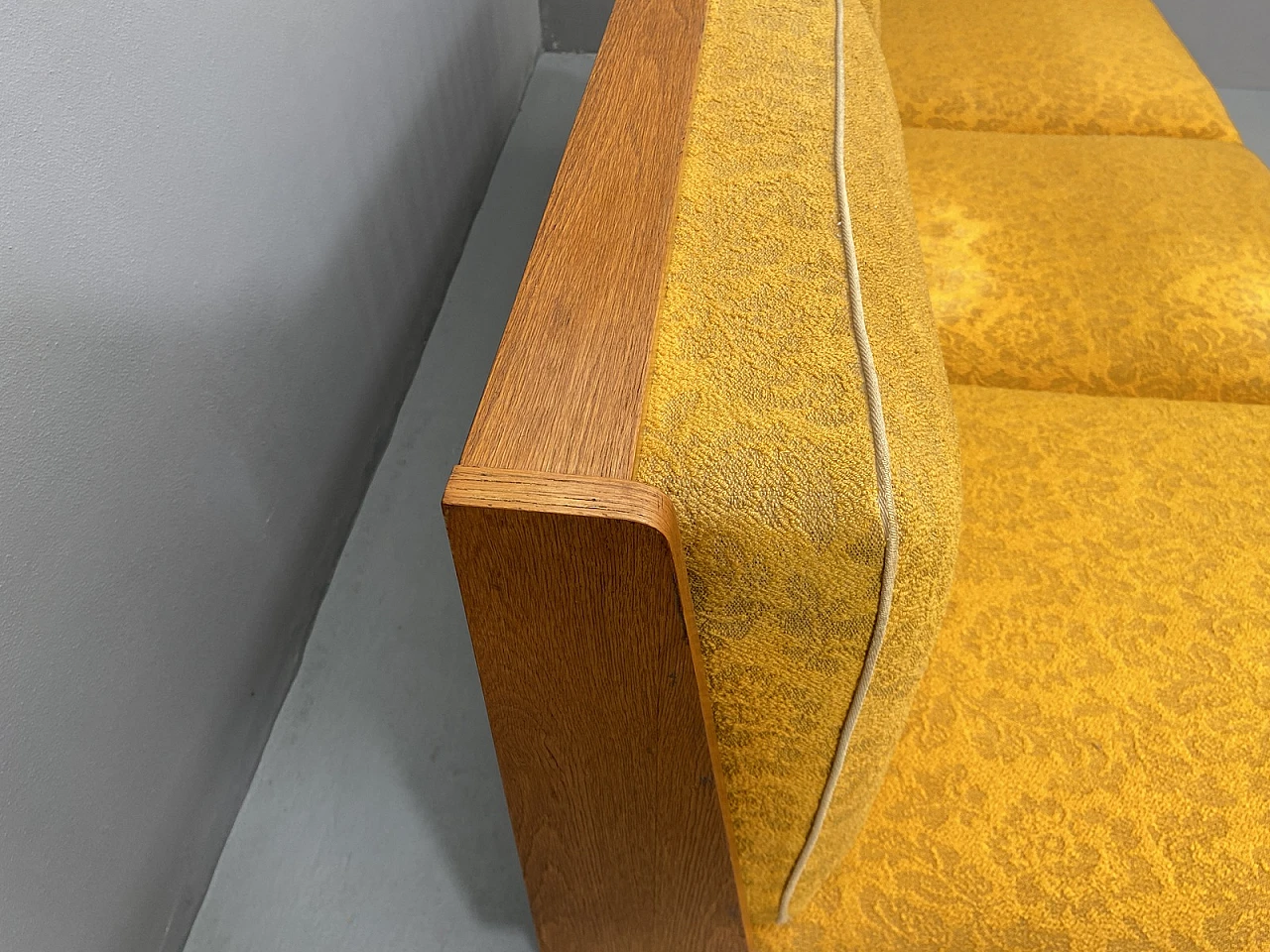 Divano letto pieghevole Mid Century, anni '60, Cecoslovacchia 16