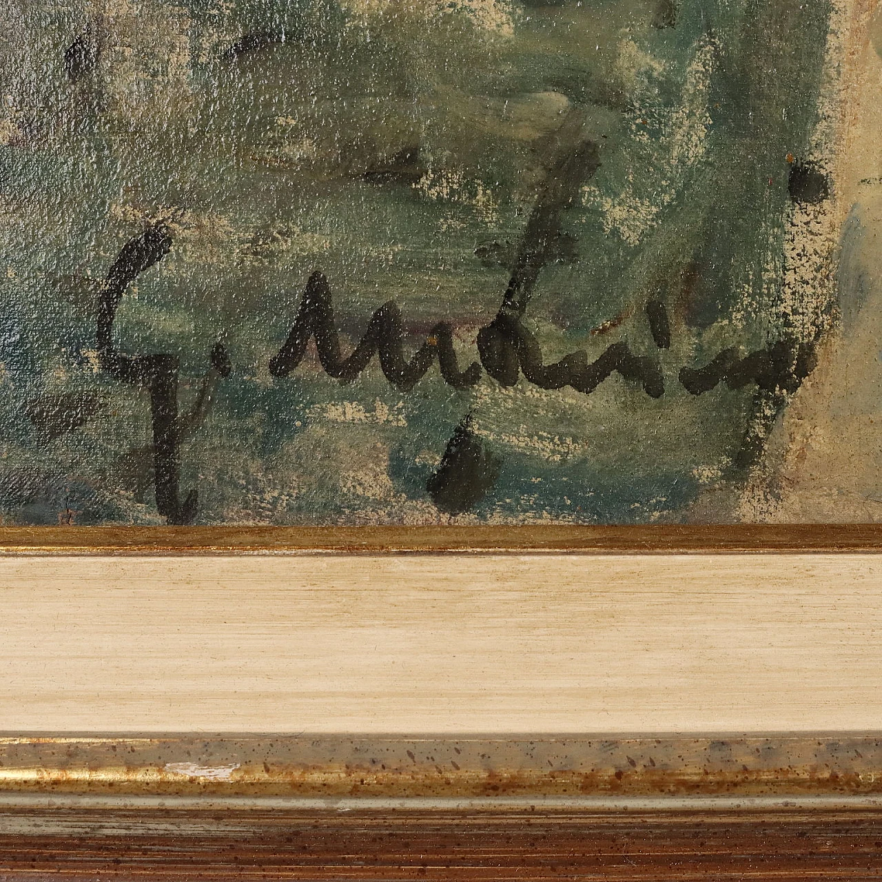 Giuseppe Marino, Il Ponte Rosso a Venezia, olio su tela 5