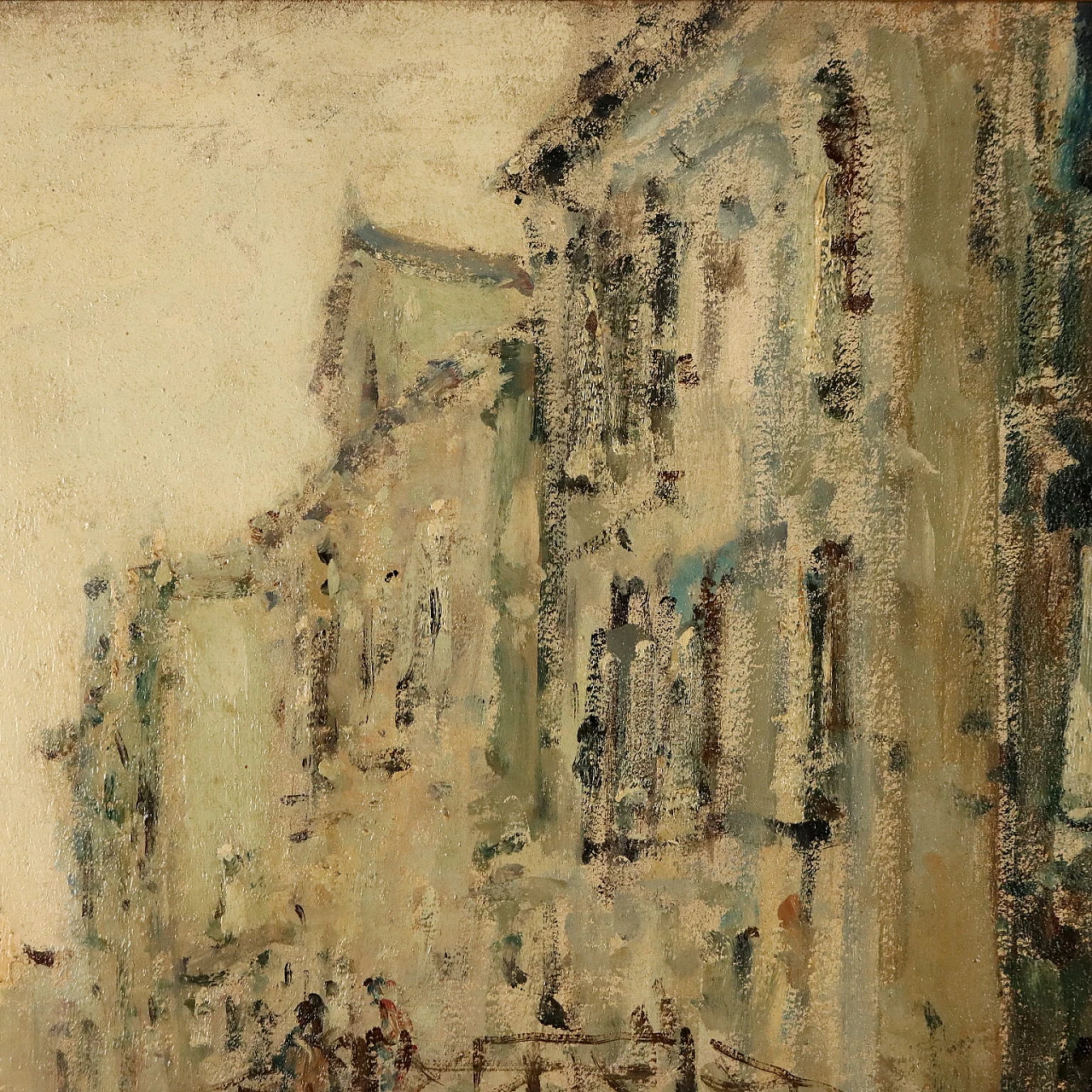 Giuseppe Marino, Il Ponte Rosso a Venezia, olio su tela 7