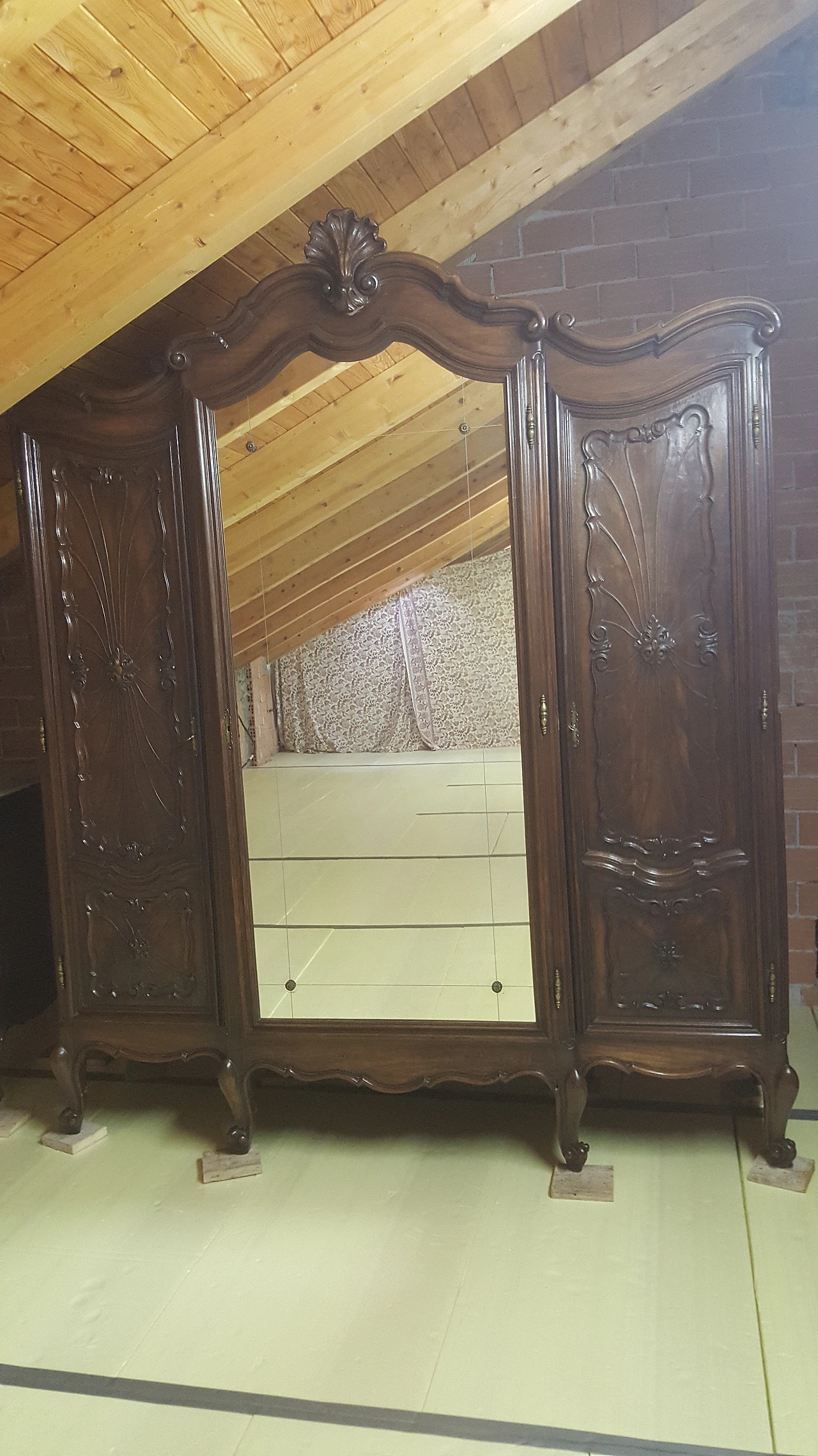 Camera da letto matrimoniale stile Barocco Piemontese, anni '30 1