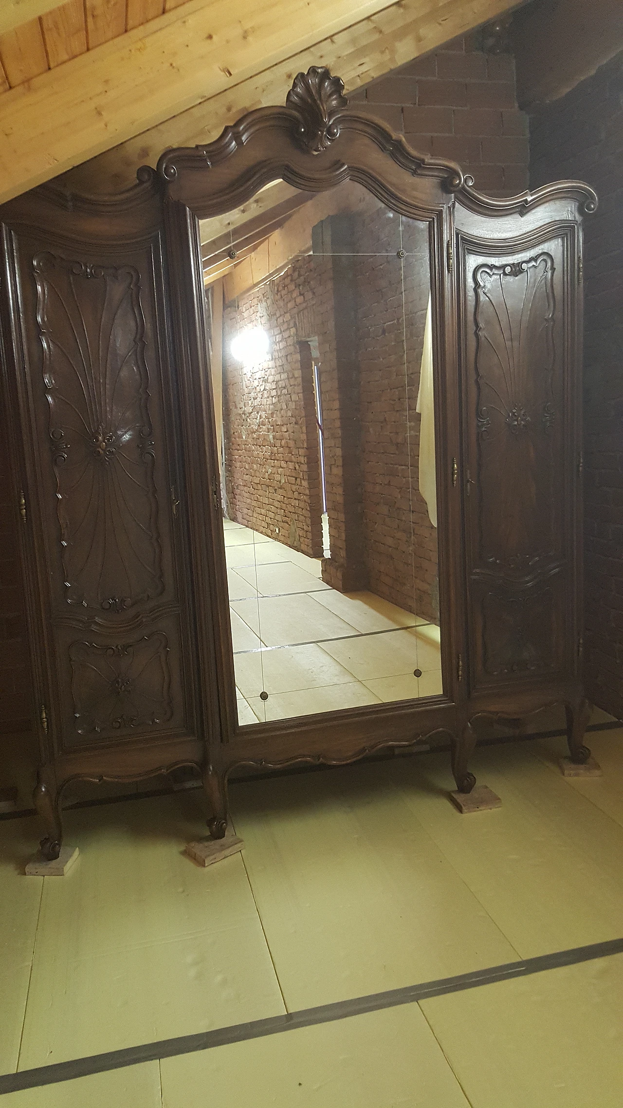 Camera da letto matrimoniale stile Barocco Piemontese, anni '30 3