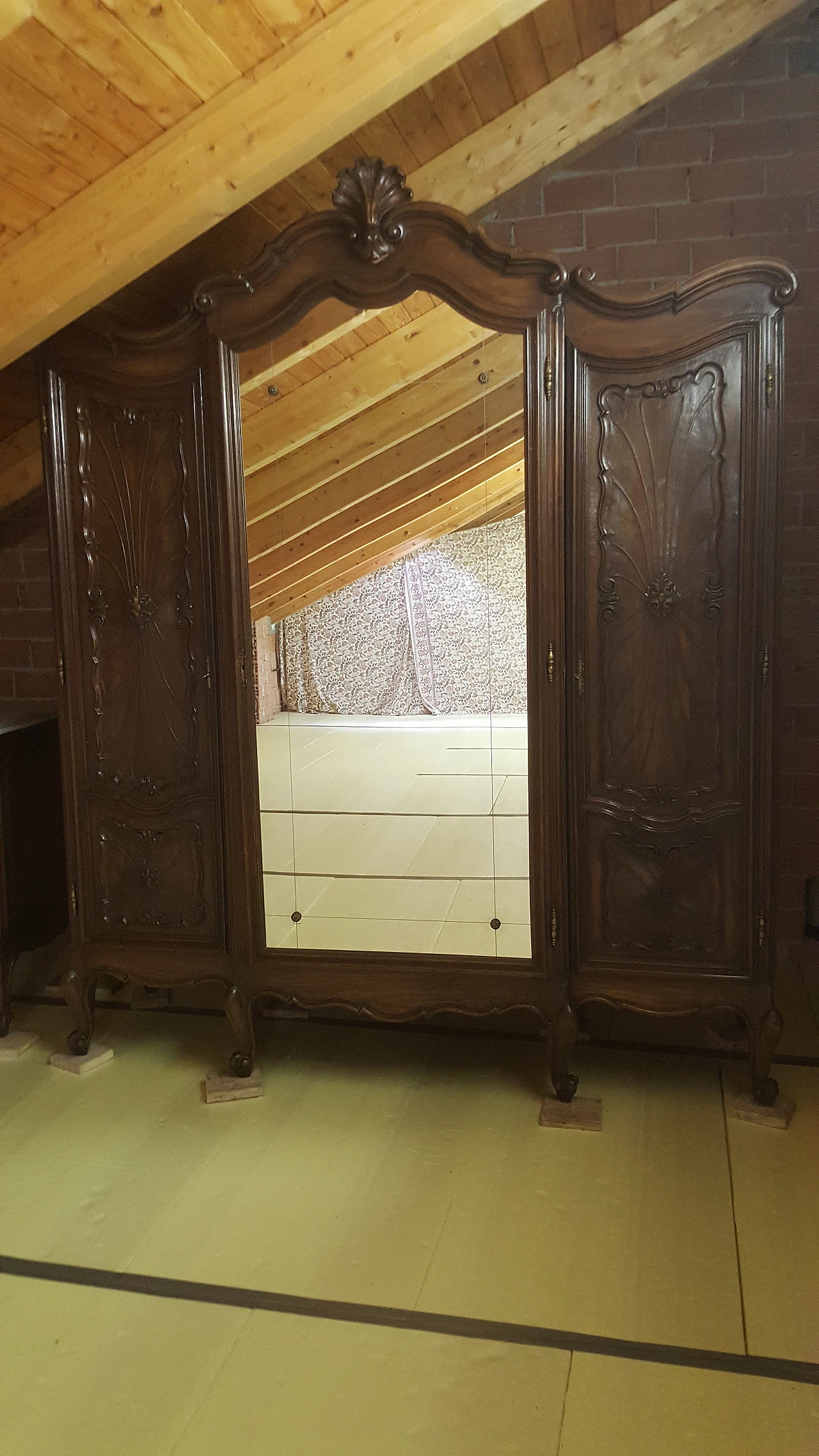 Camera da letto matrimoniale stile Barocco Piemontese, anni '30 4