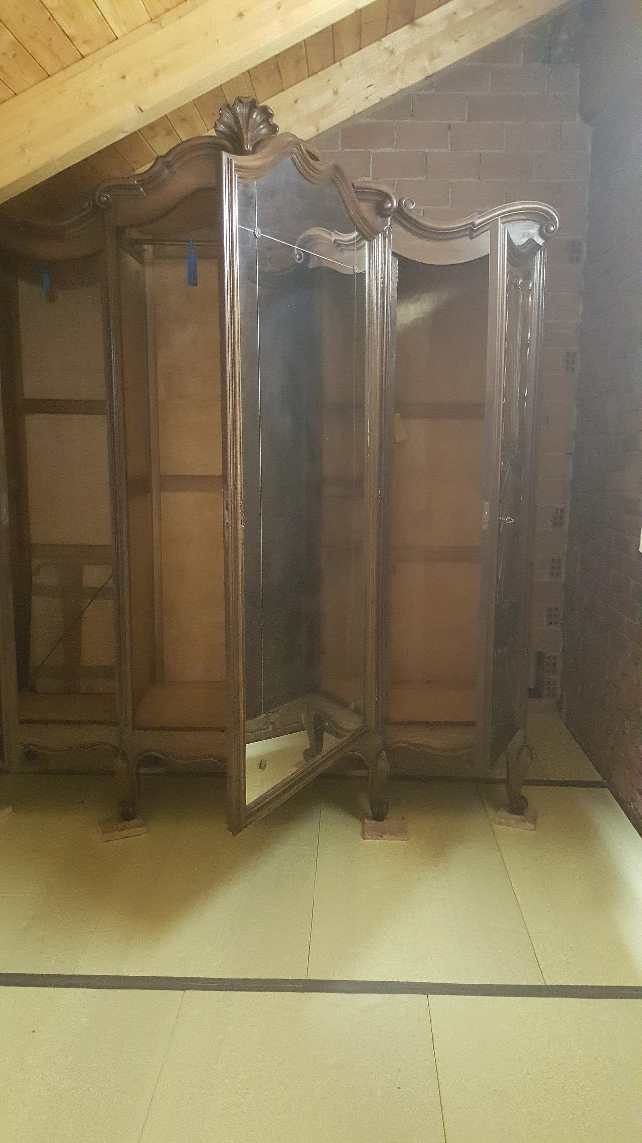 Camera da letto matrimoniale stile Barocco Piemontese, anni '30 6