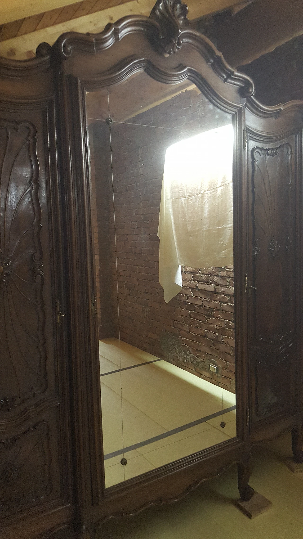 Camera da letto matrimoniale stile Barocco Piemontese, anni '30 10