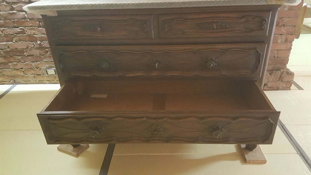 Camera da letto matrimoniale stile Barocco Piemontese, anni '30 19