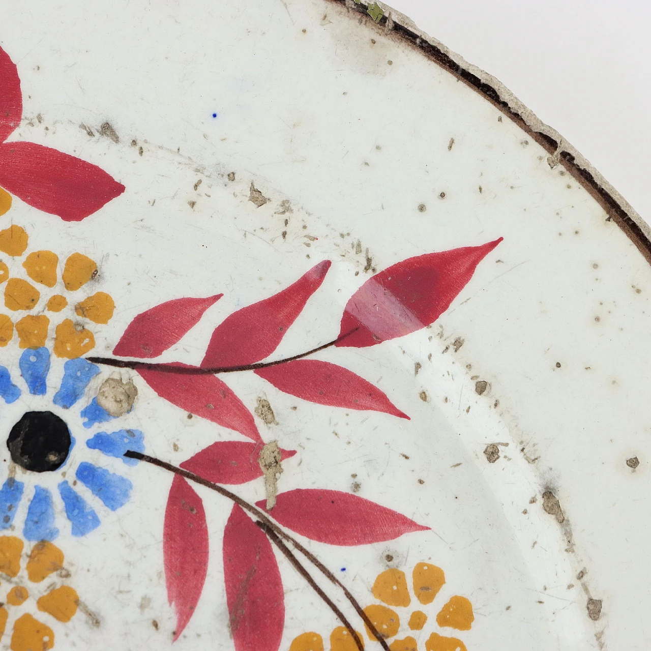 Piatto in ceramica di Laveno, inizio '900 3