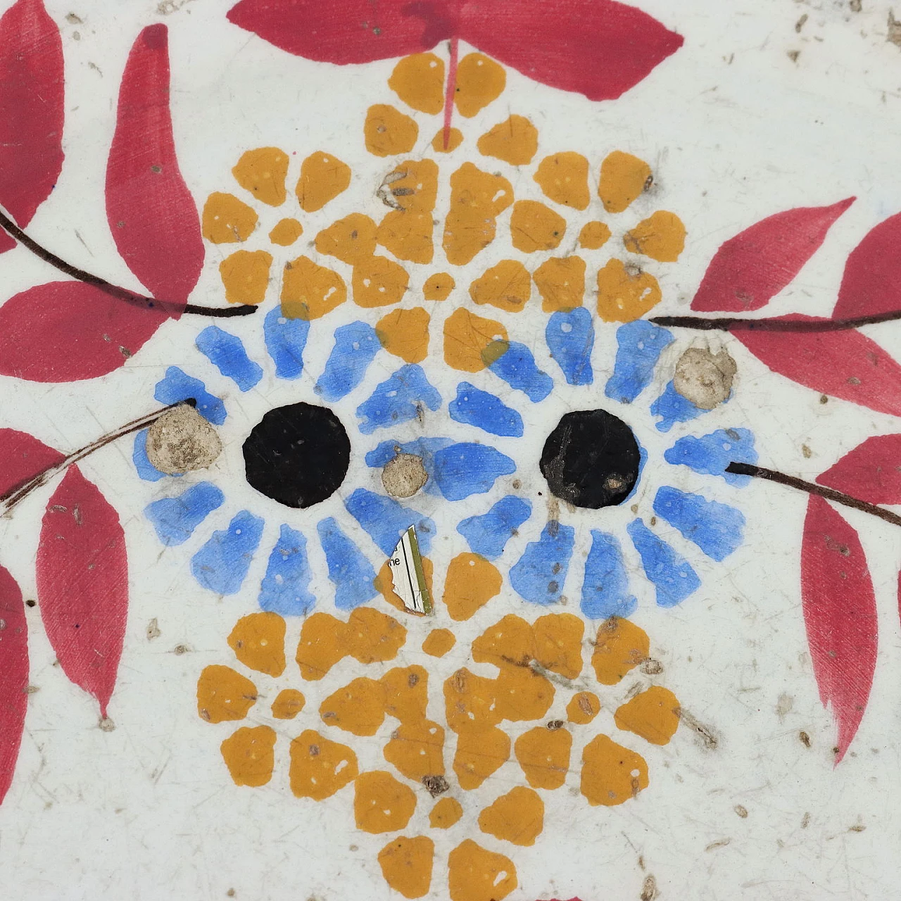 Piatto in ceramica di Laveno, inizio '900 4