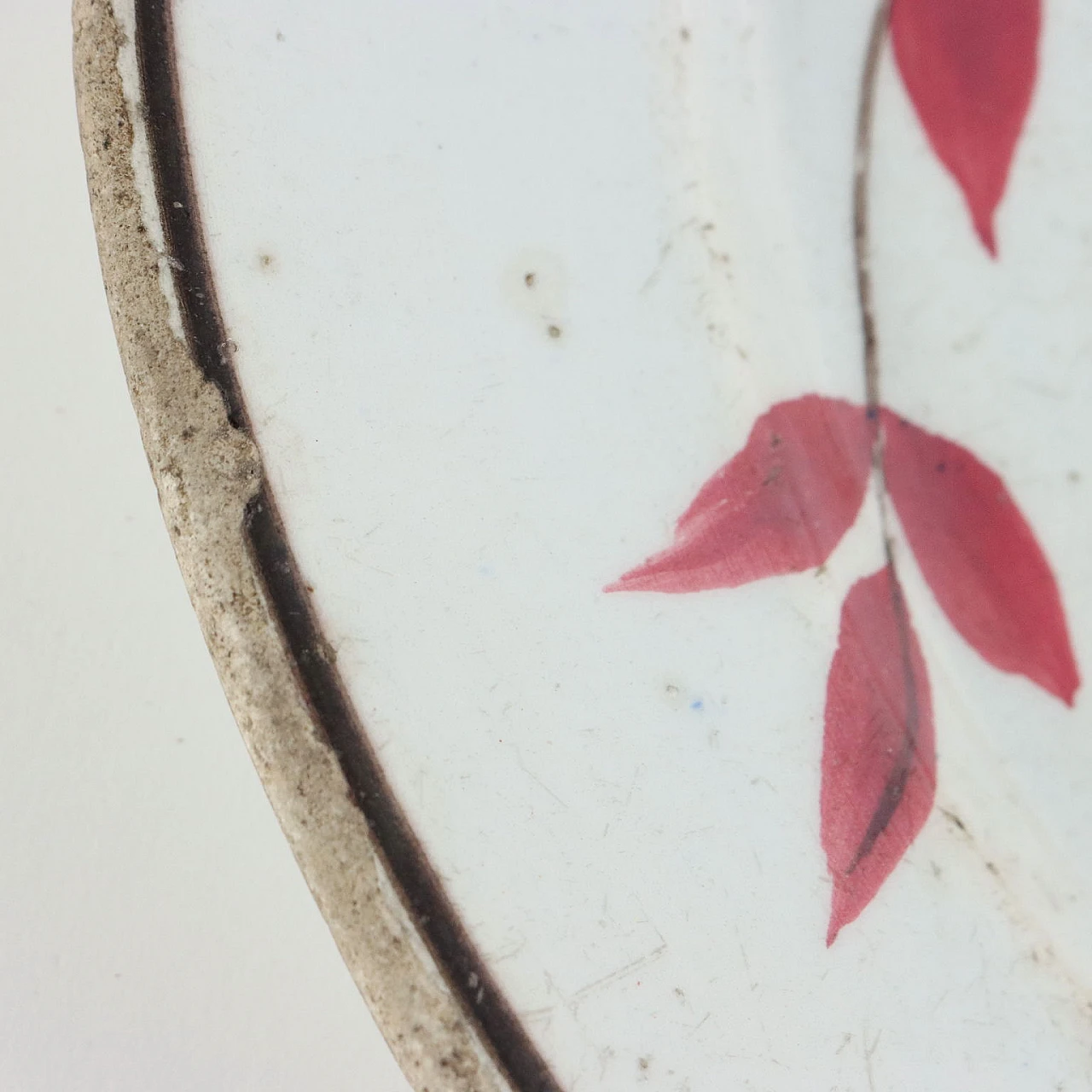 Piatto in ceramica di Laveno, inizio '900 6