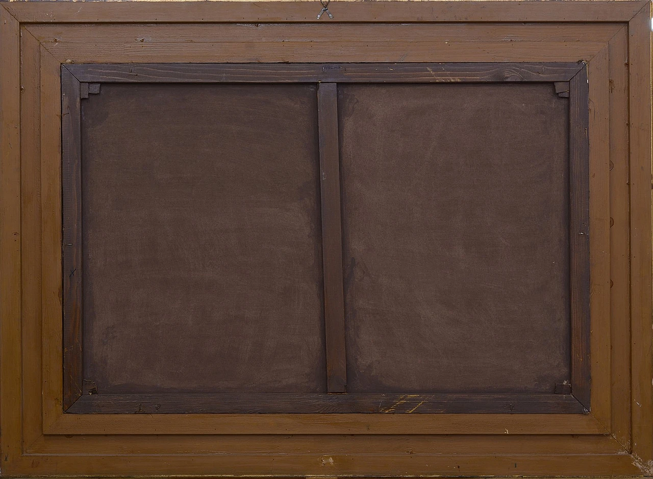 Natura morta di Andrea Marinelli, olio su tela incorniciato, anni '90 6