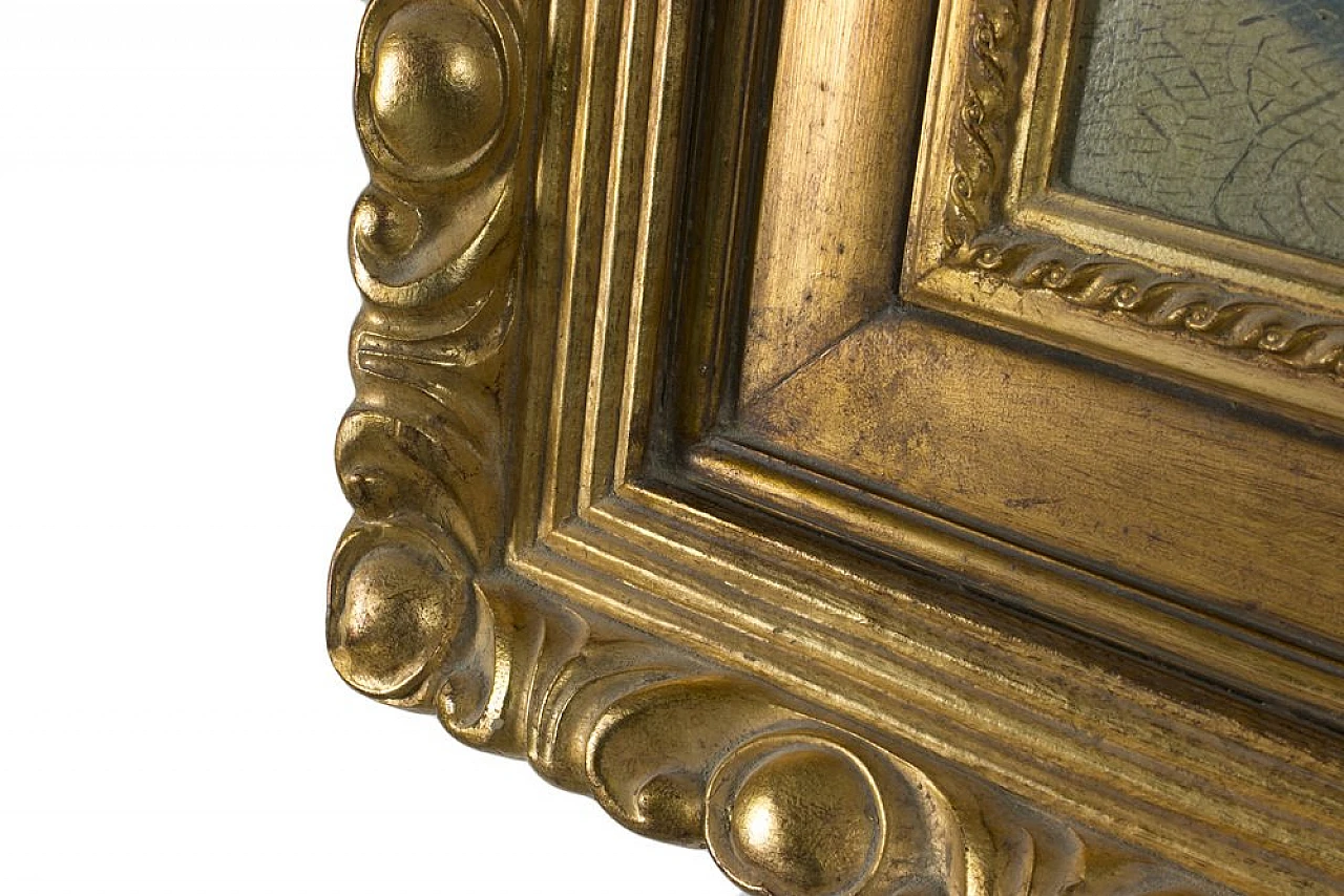 Carpet seller in Pompei by Angelo Granati, oil on canvas, 19th century 6