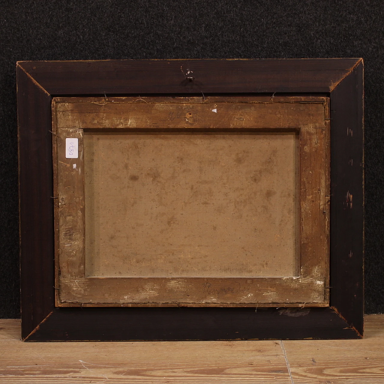 Raffinato dipinto orientalista, olio su tela, '800 5