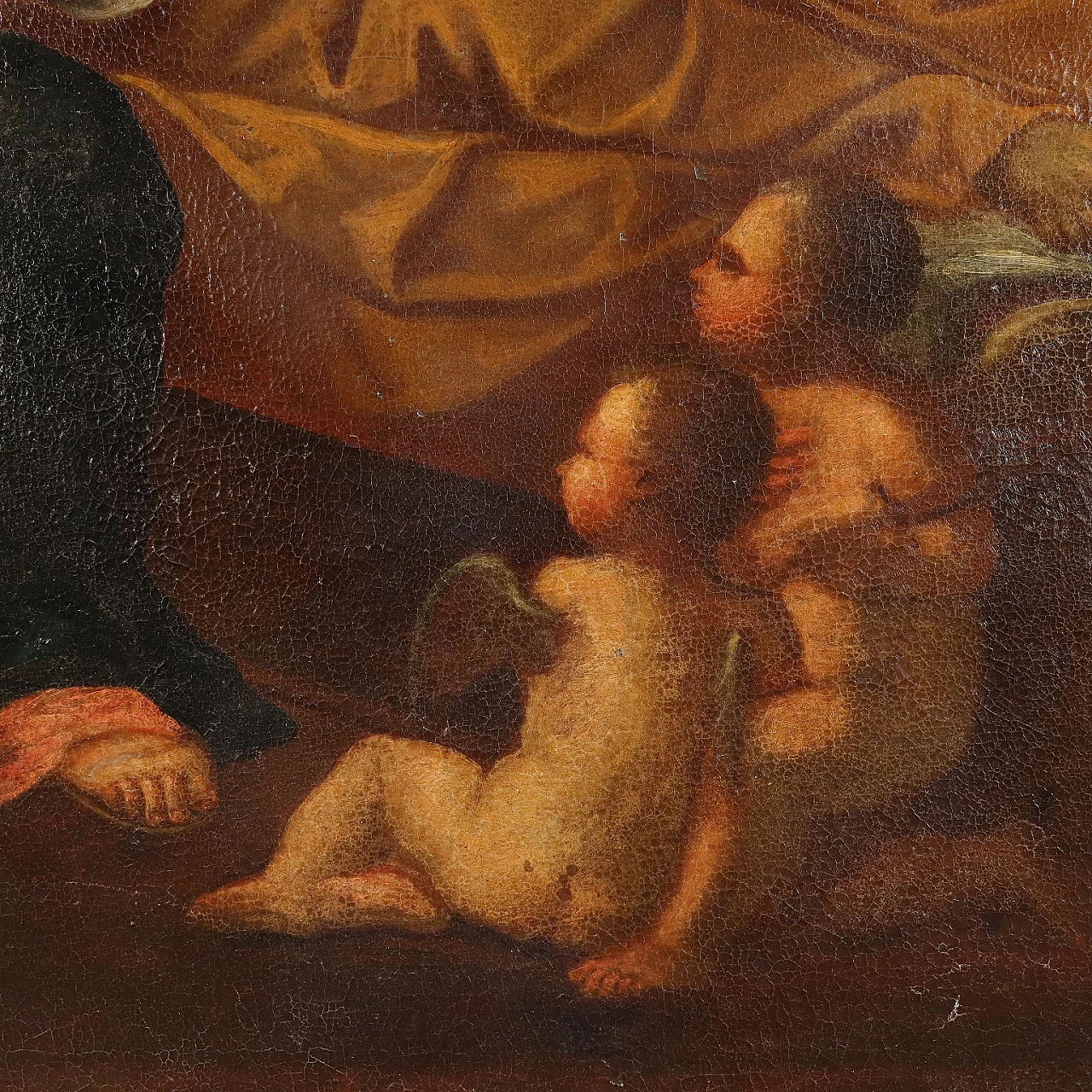 The transit of St. Joseph, oil on canvas, 18th century 6