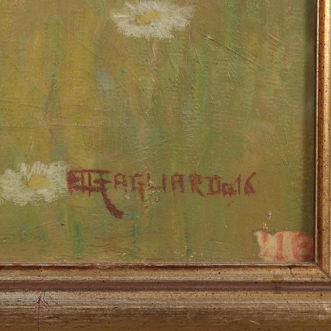 A. Helios Gagliardo, Figura che spezza la spada, olio su tela, 1916 9