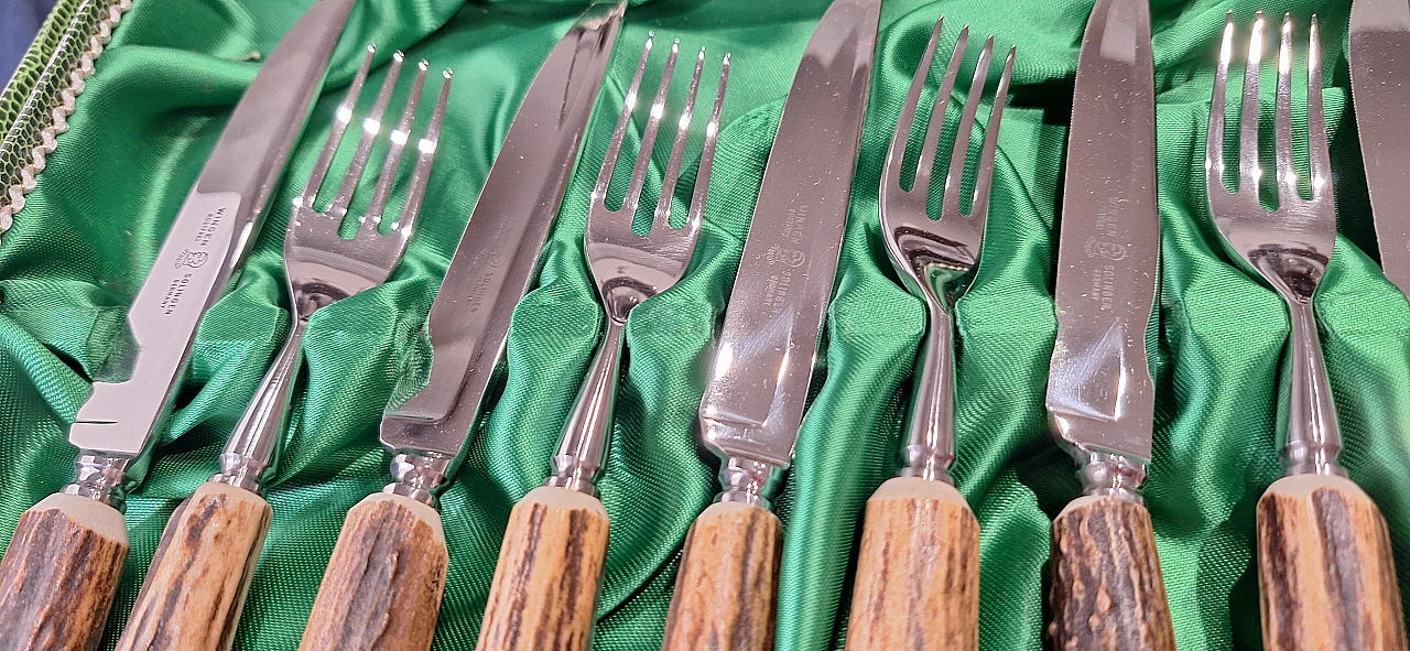 Cutlery set Othello Wingen Solingen, 70s 7
