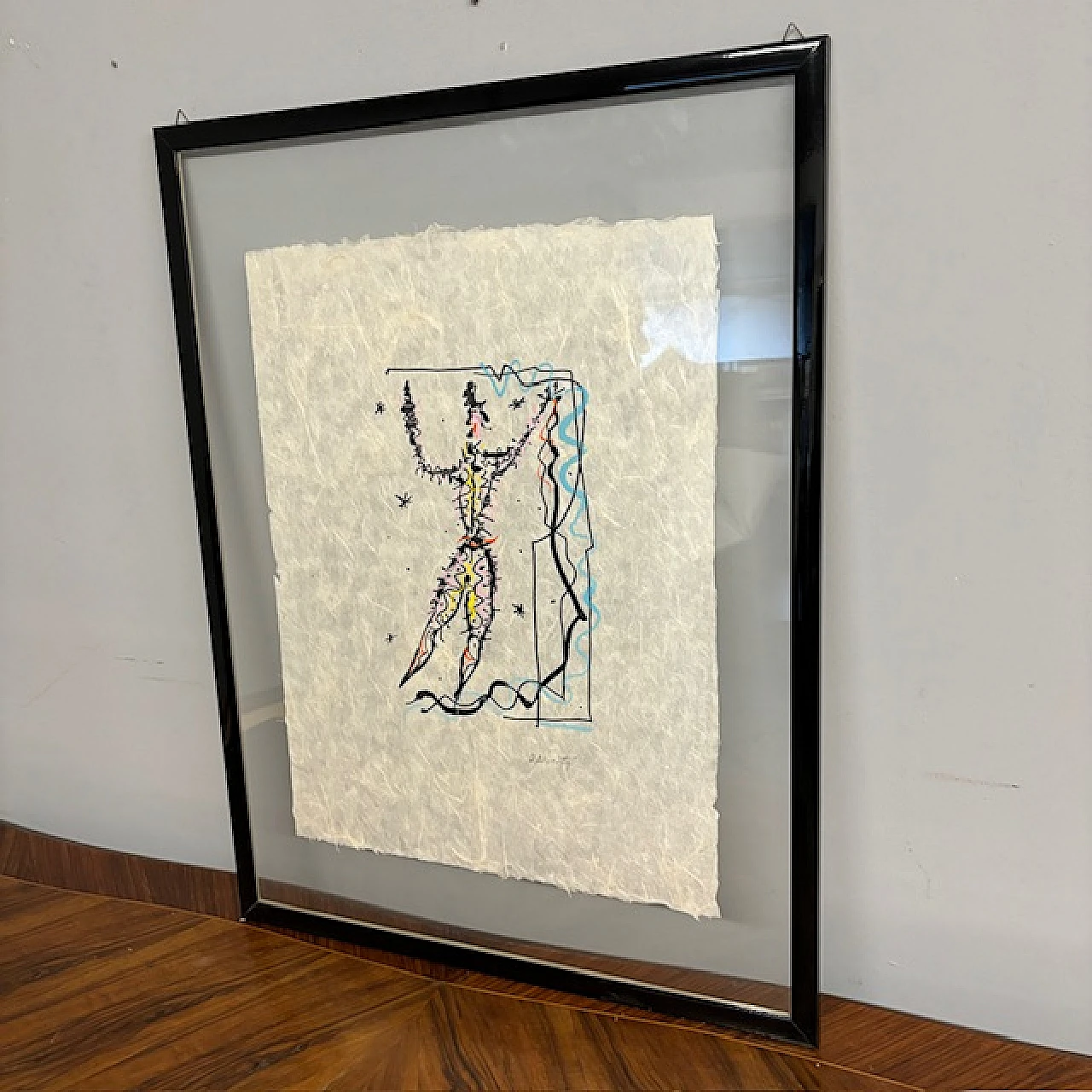 Painting by Rafael Alberti mixed media, 1940s 1