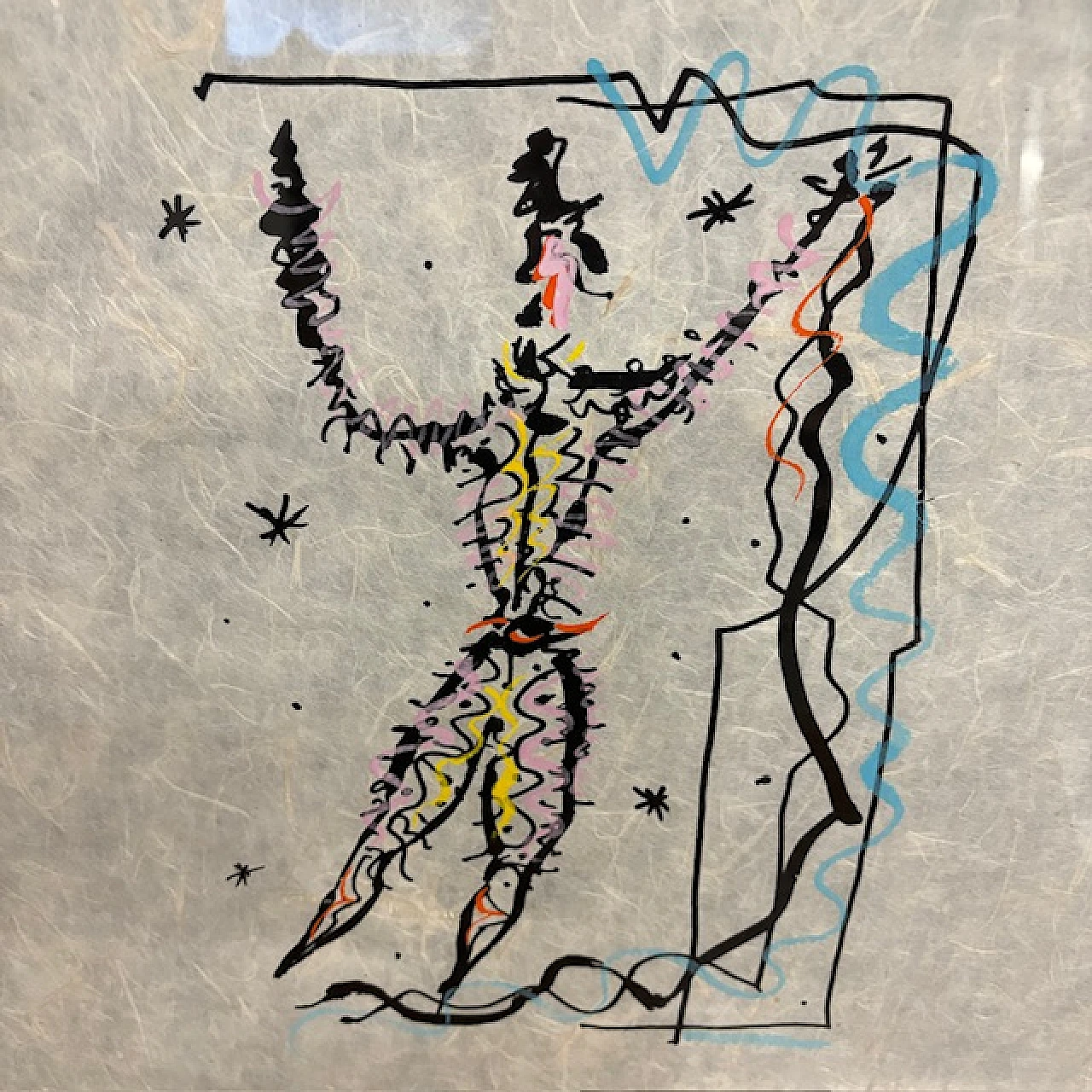 Painting by Rafael Alberti mixed media, 1940s 5