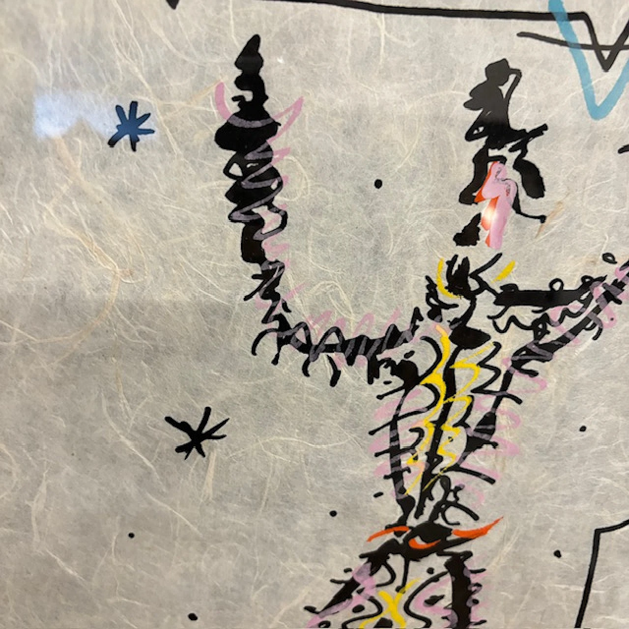 Painting by Rafael Alberti mixed media, 1940s 6