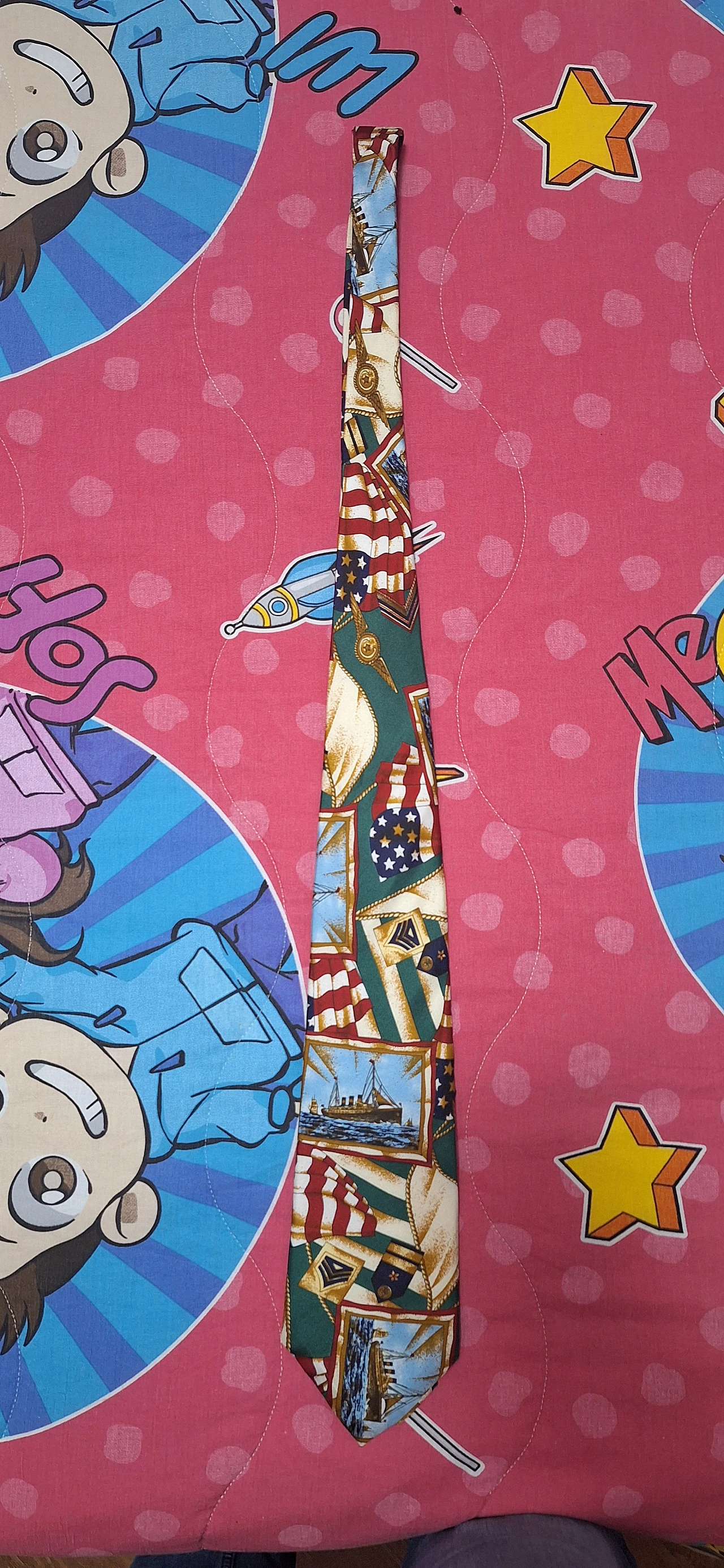 Serie di cravatte vintage firmate Krizia, Ferragamo, YSL, '900 1