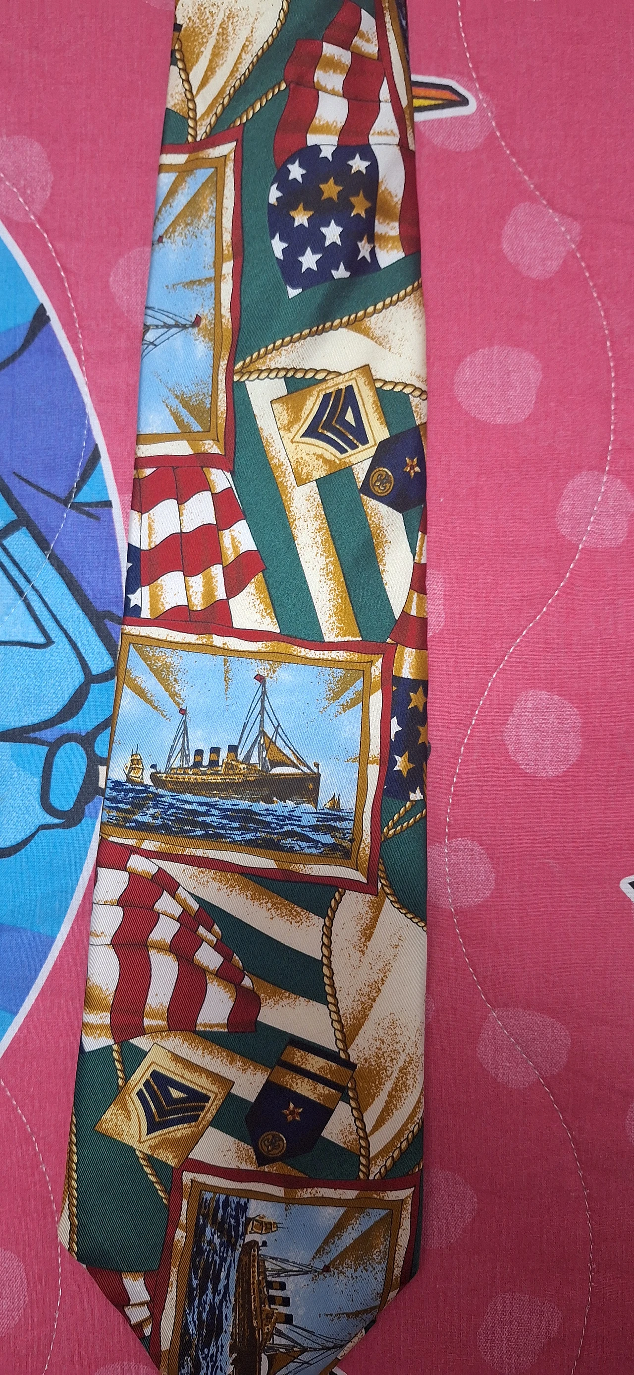 Serie di cravatte vintage firmate Krizia, Ferragamo, YSL, '900 2