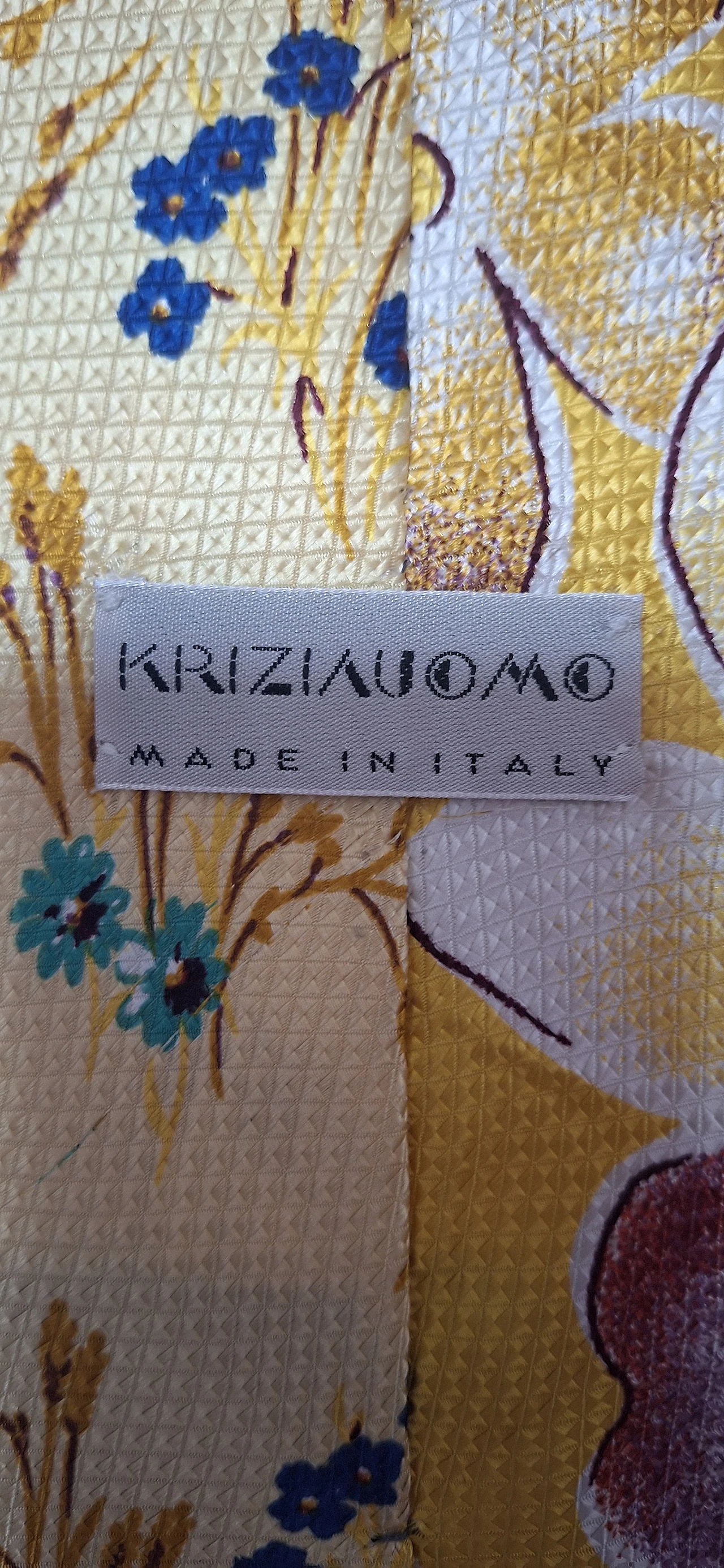 Serie di cravatte vintage firmate Krizia, Ferragamo, YSL, '900 21