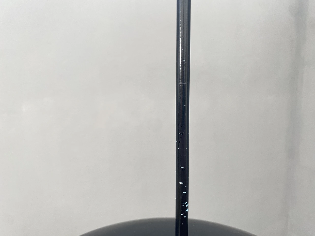 Lampada a sospensione in metallo e ottone dell'era spaziale di LUDIB Bratislava, anni '70, Cz 7