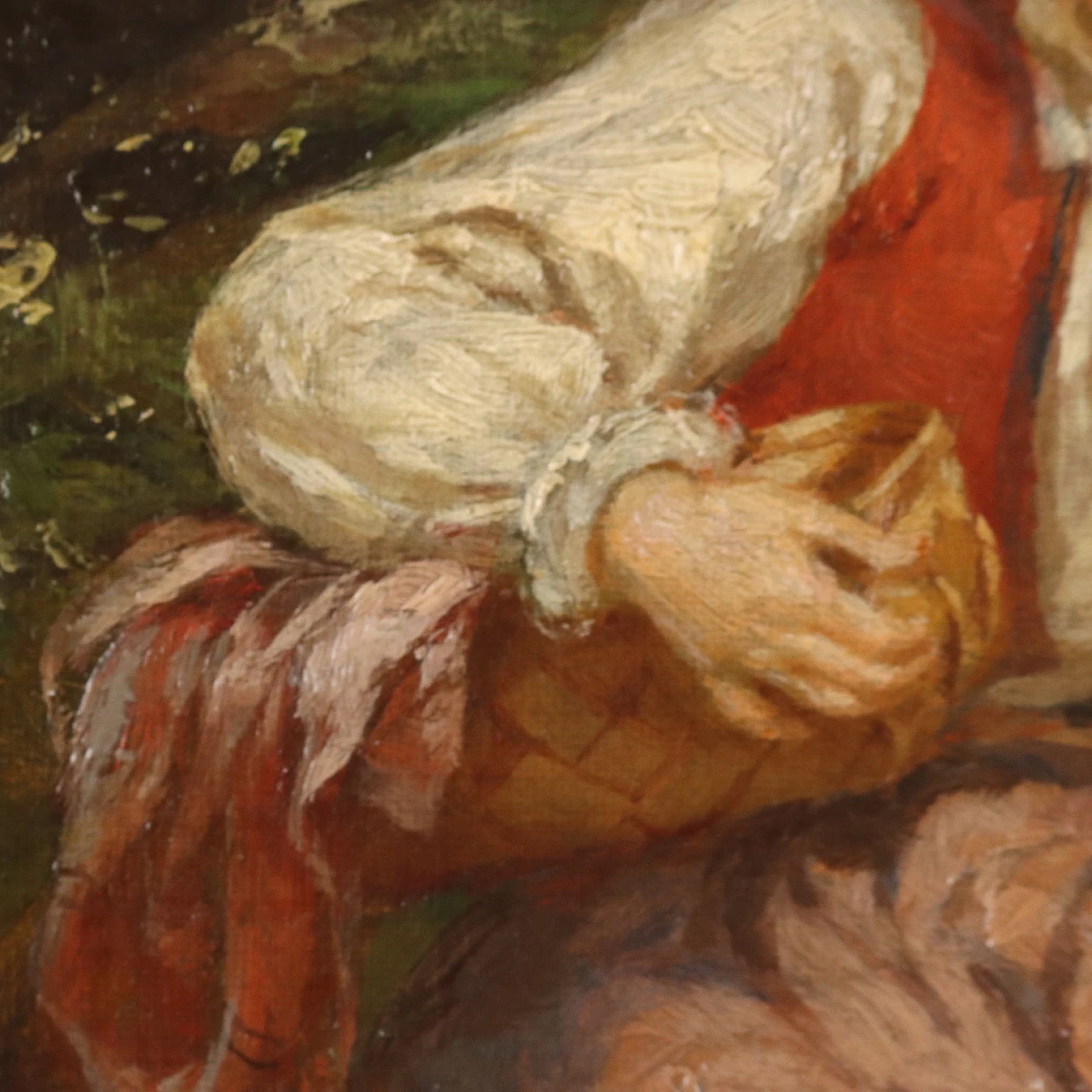 Oesterley, The Crossing of the Brook, oil on canvas, 1901 5