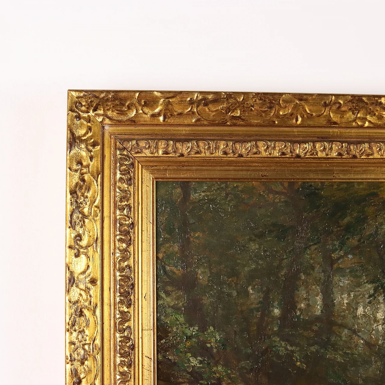 Oesterley, The Crossing of the Brook, oil on canvas, 1901 10