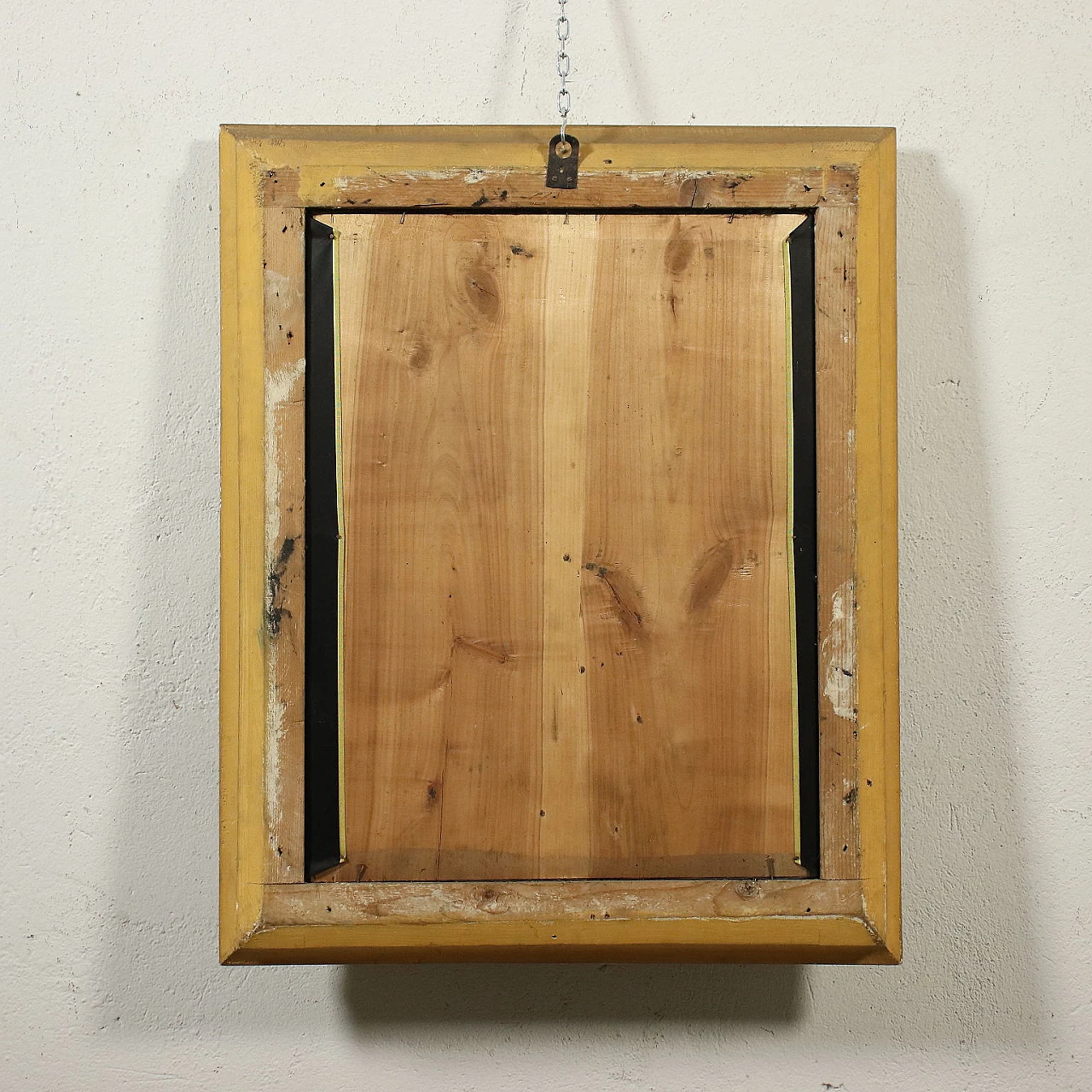 Cornice dorata Impero con ritratto di dama a carboncino, '800 9